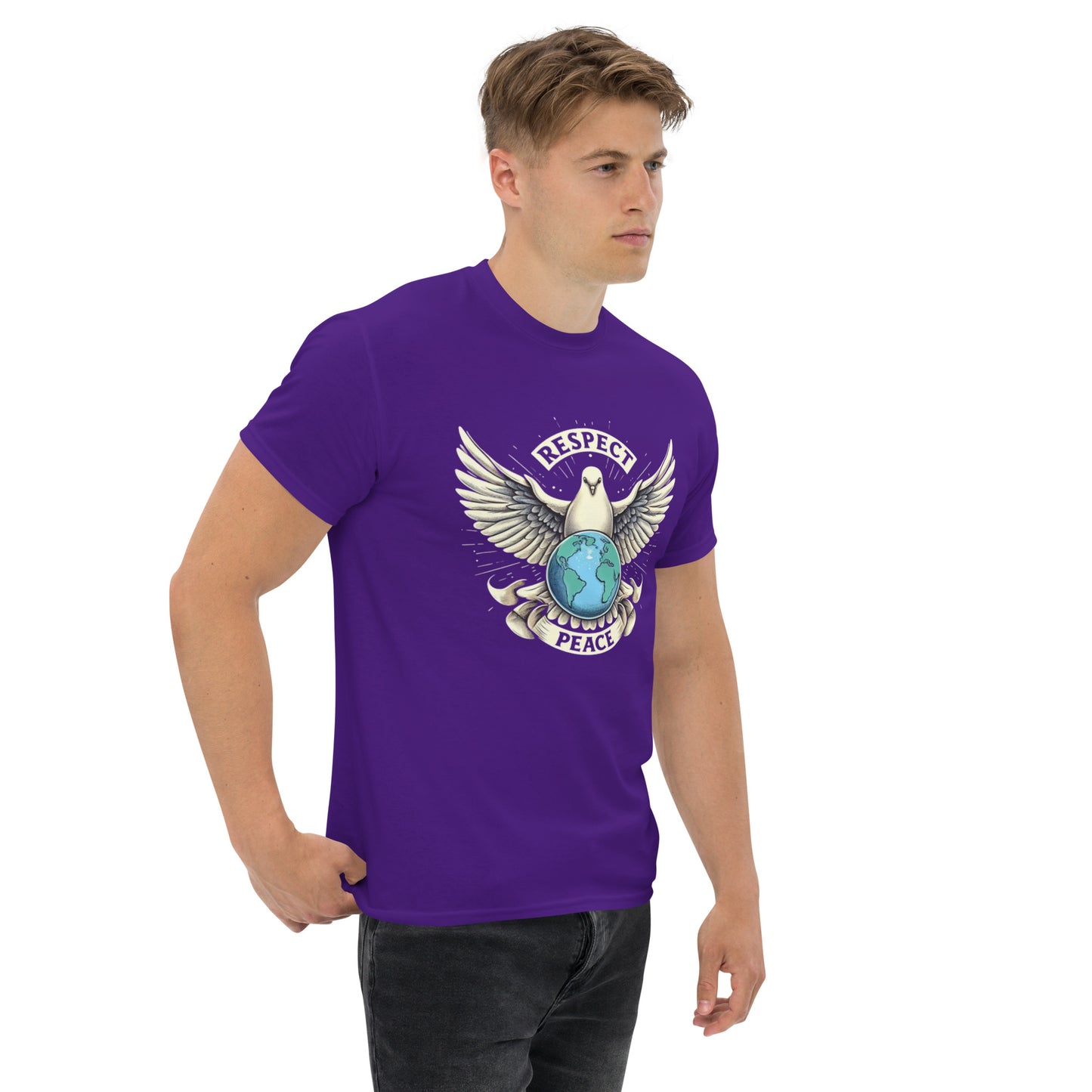 Unisex classic tee, Peace and Respect