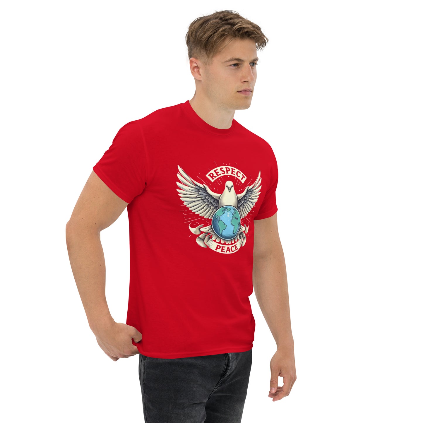 Unisex classic tee, Peace and Respect