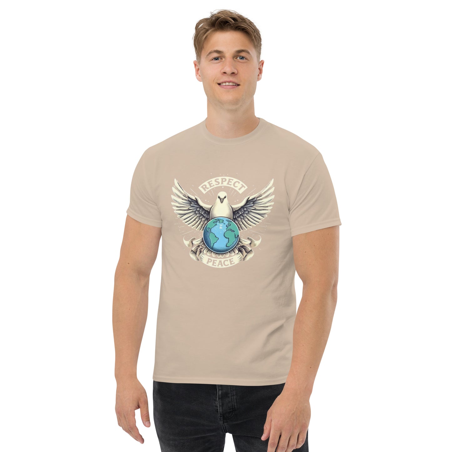 Unisex classic tee, Peace and Respect