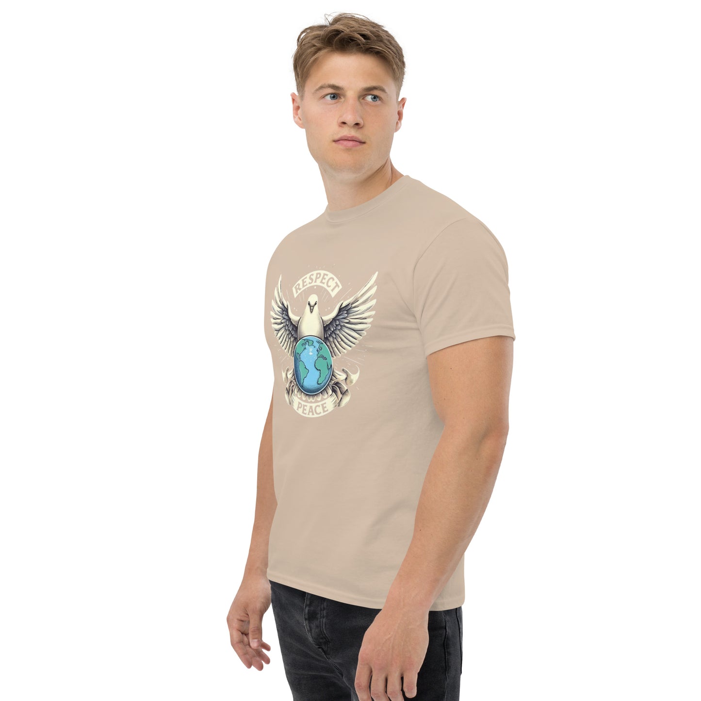 Unisex classic tee, Peace and Respect