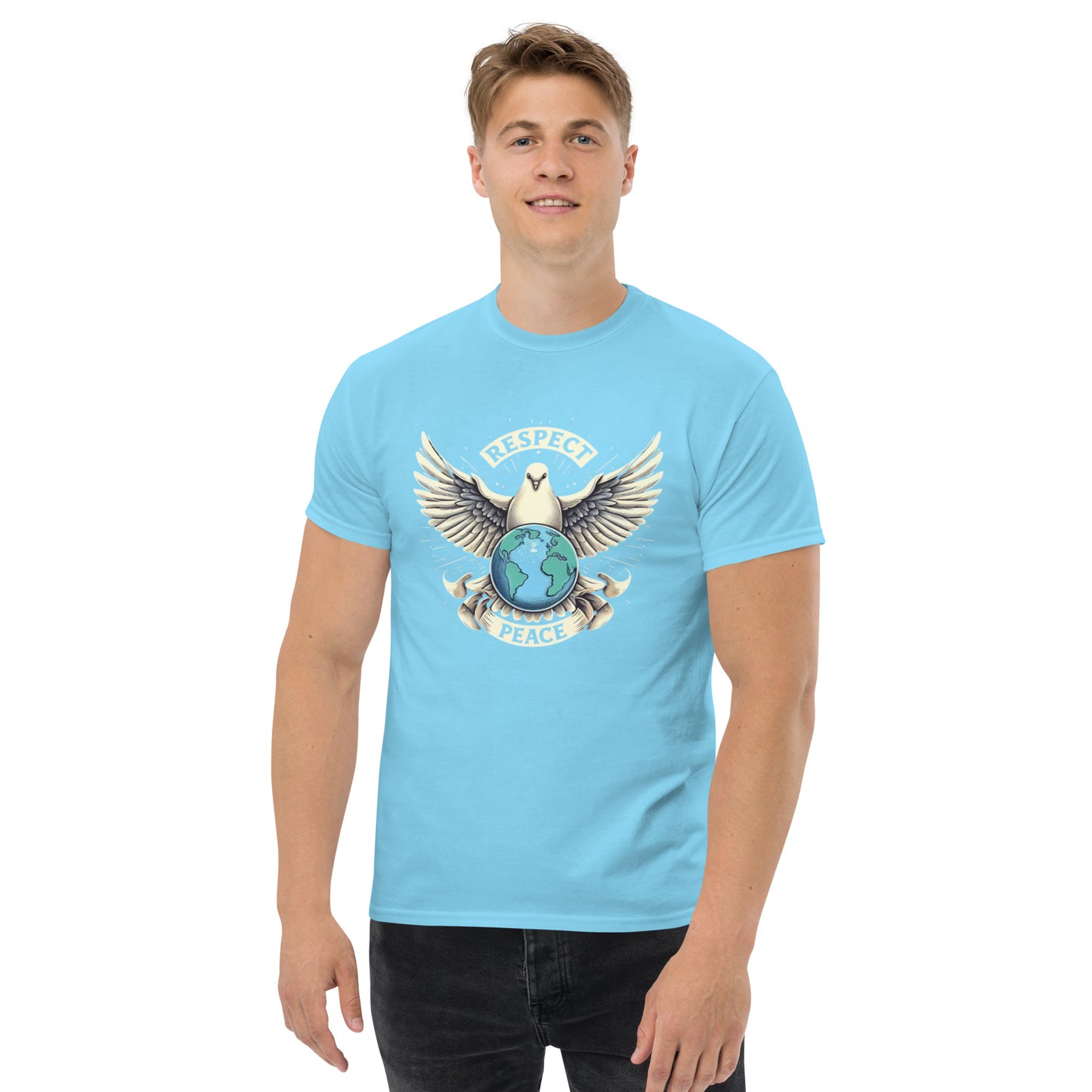 Unisex classic tee, Peace and Respect