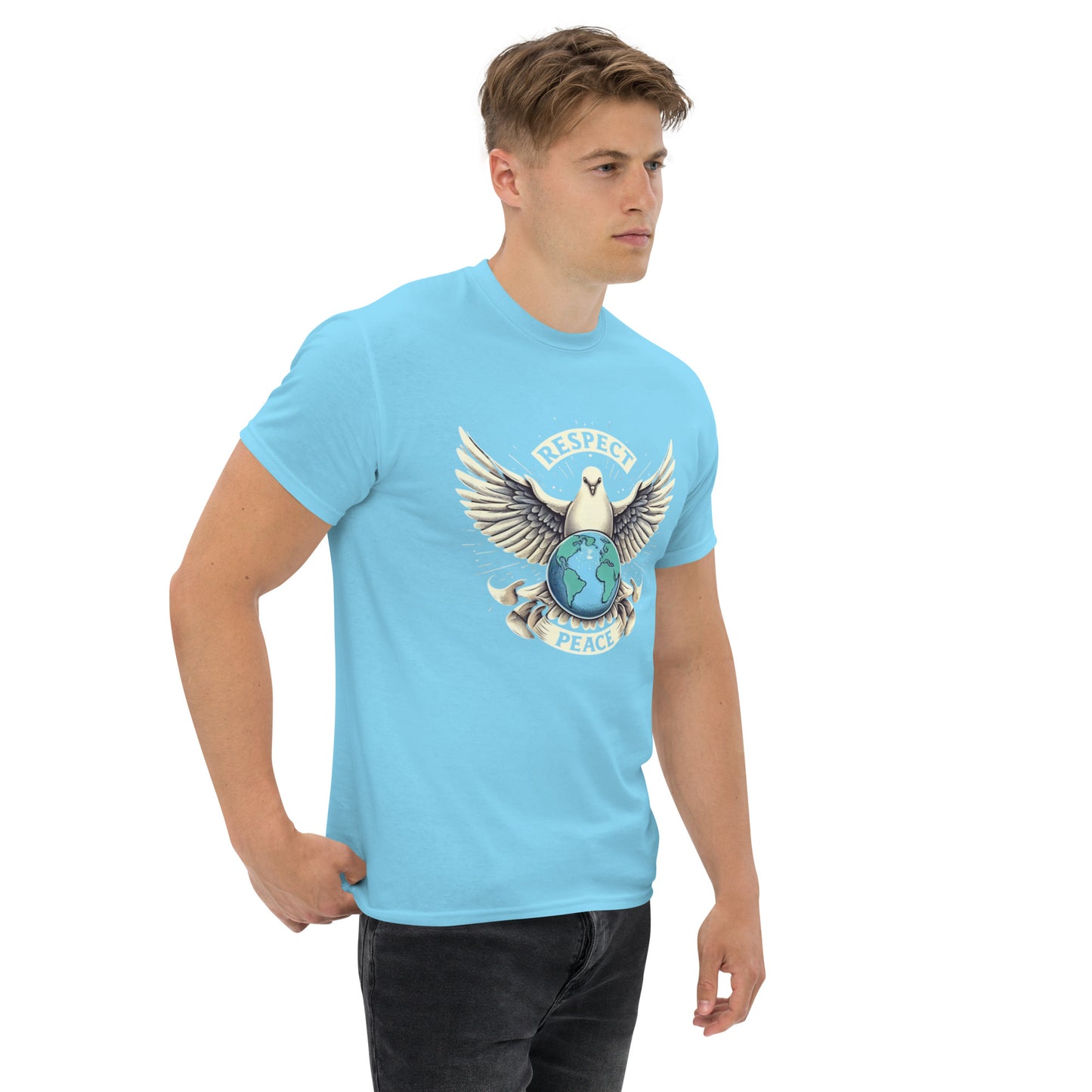 Unisex classic tee, Peace and Respect