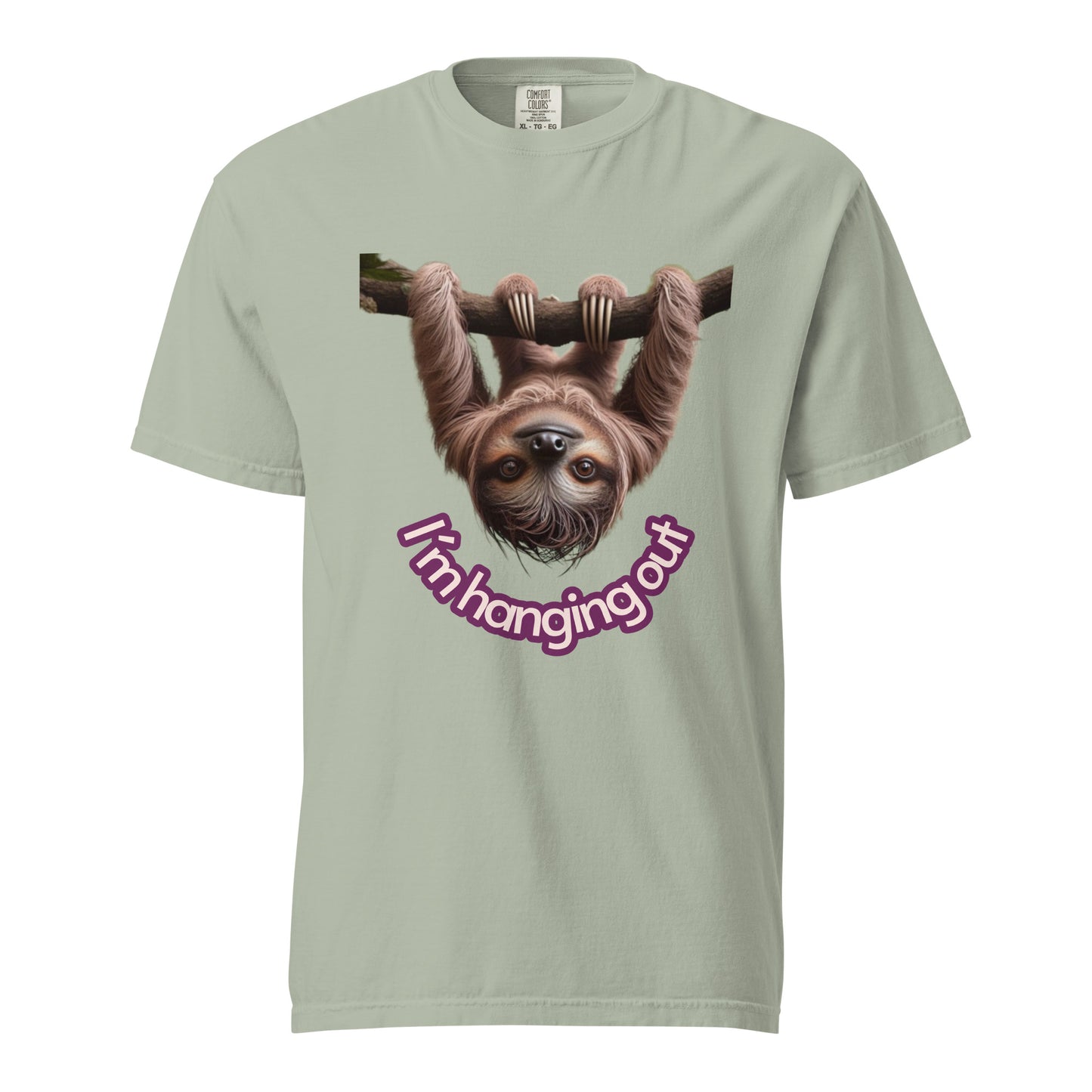Unisex garment-dyed heavyweight t-shirt