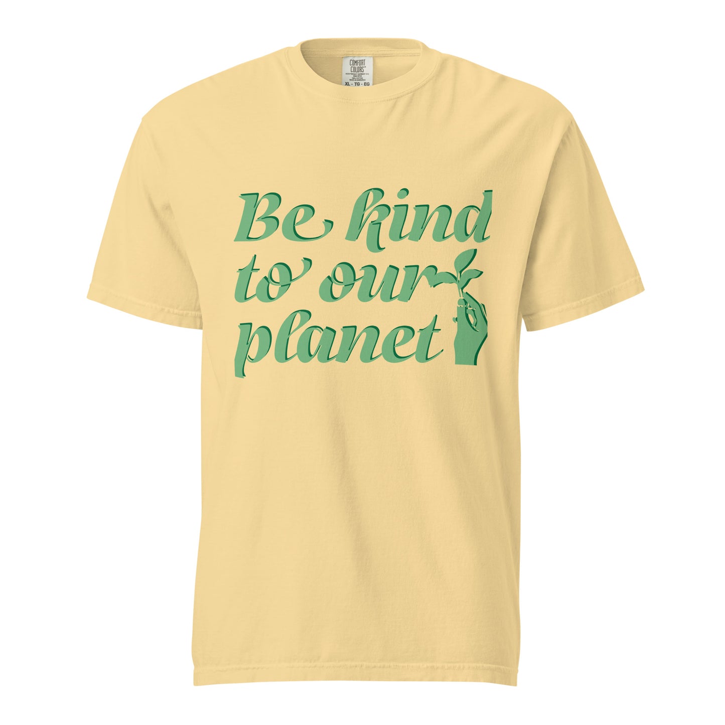 Unisex garment-dyed heavyweight t-shirt