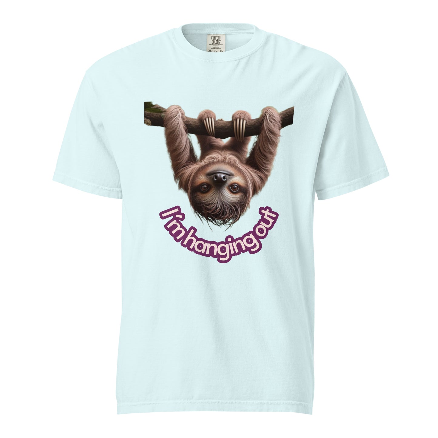 Unisex garment-dyed heavyweight t-shirt