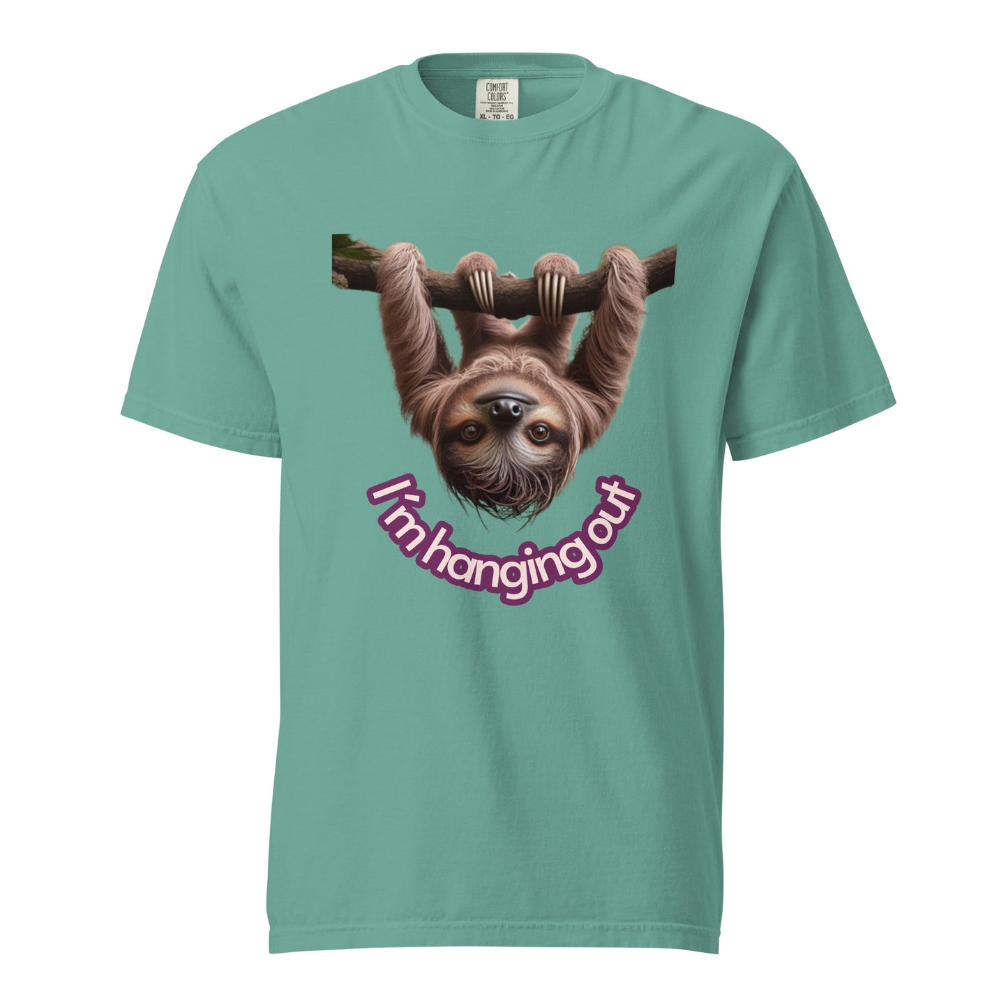 Unisex garment-dyed heavyweight t-shirt