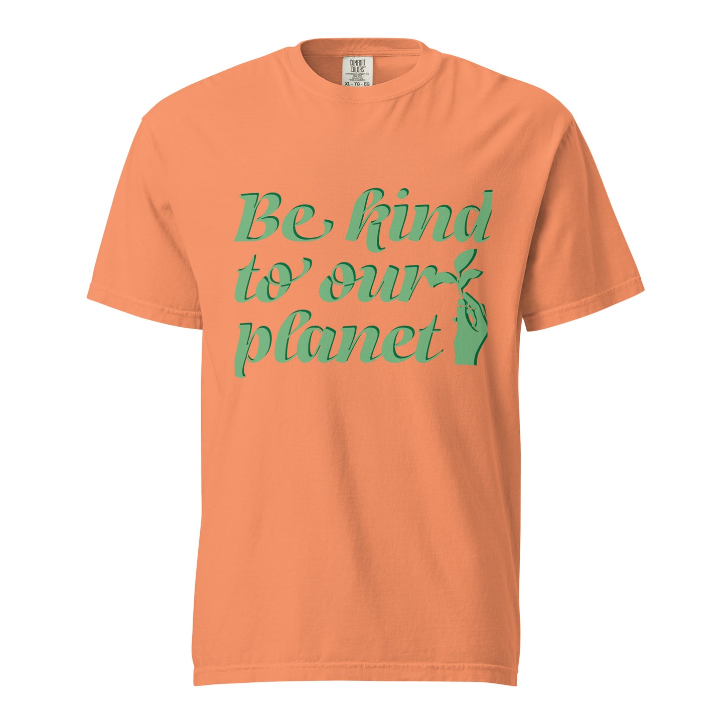 Unisex garment-dyed heavyweight t-shirt