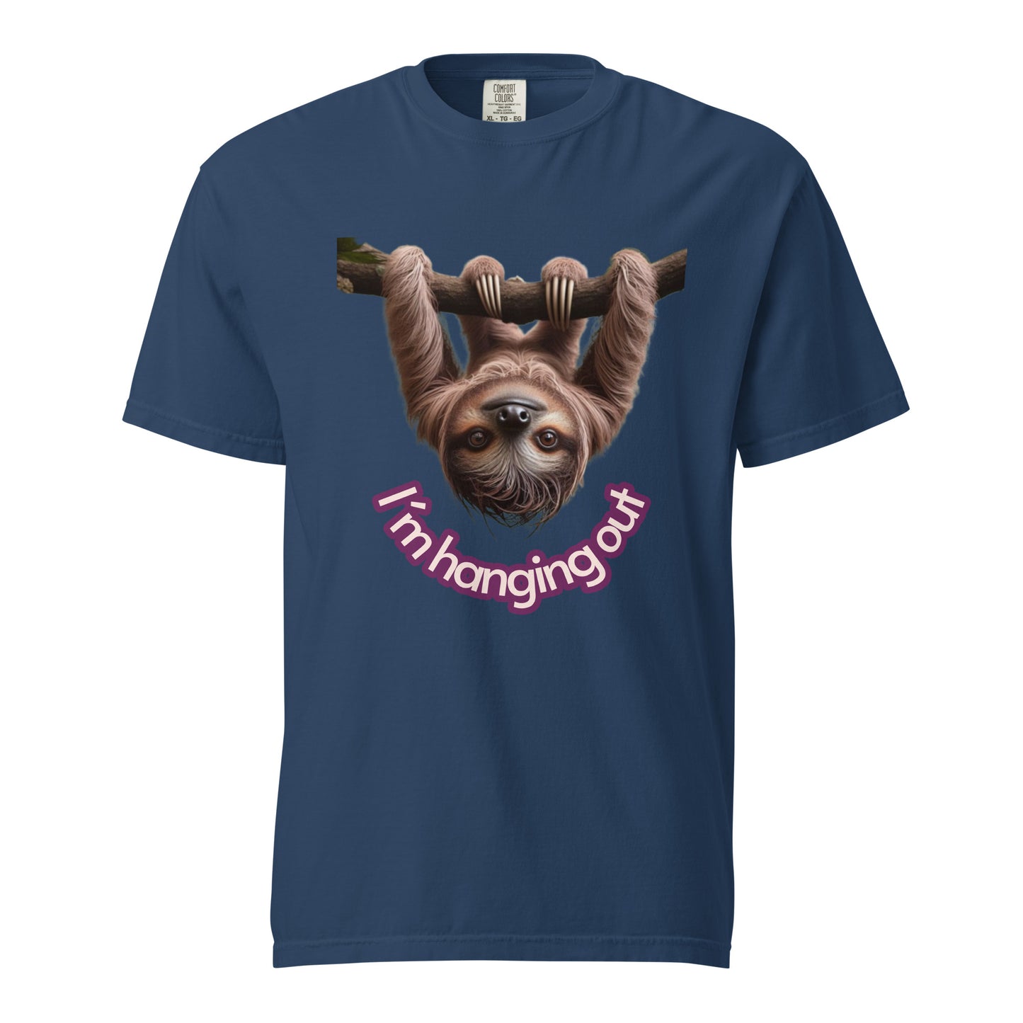 Unisex garment-dyed heavyweight t-shirt