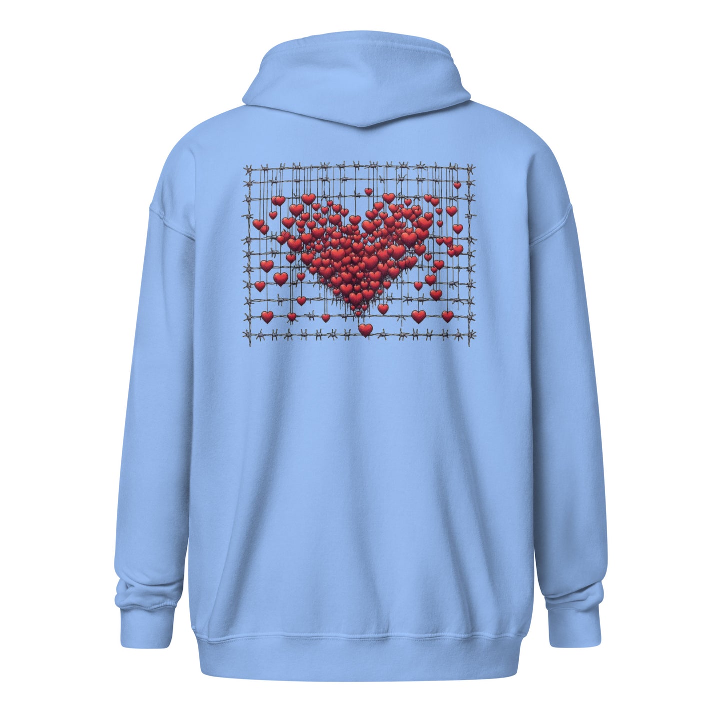 Unisex heavy blend zip hoodie