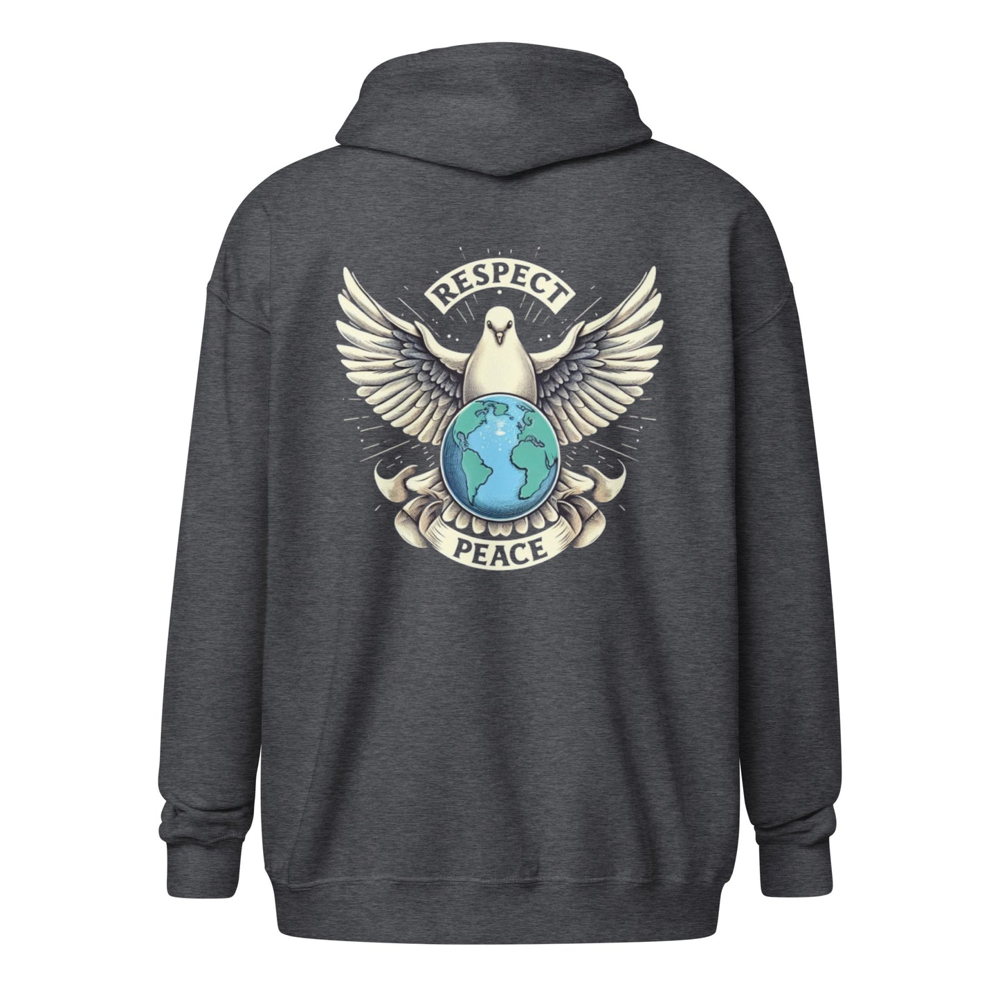 Unisex heavy blend zip hoodie