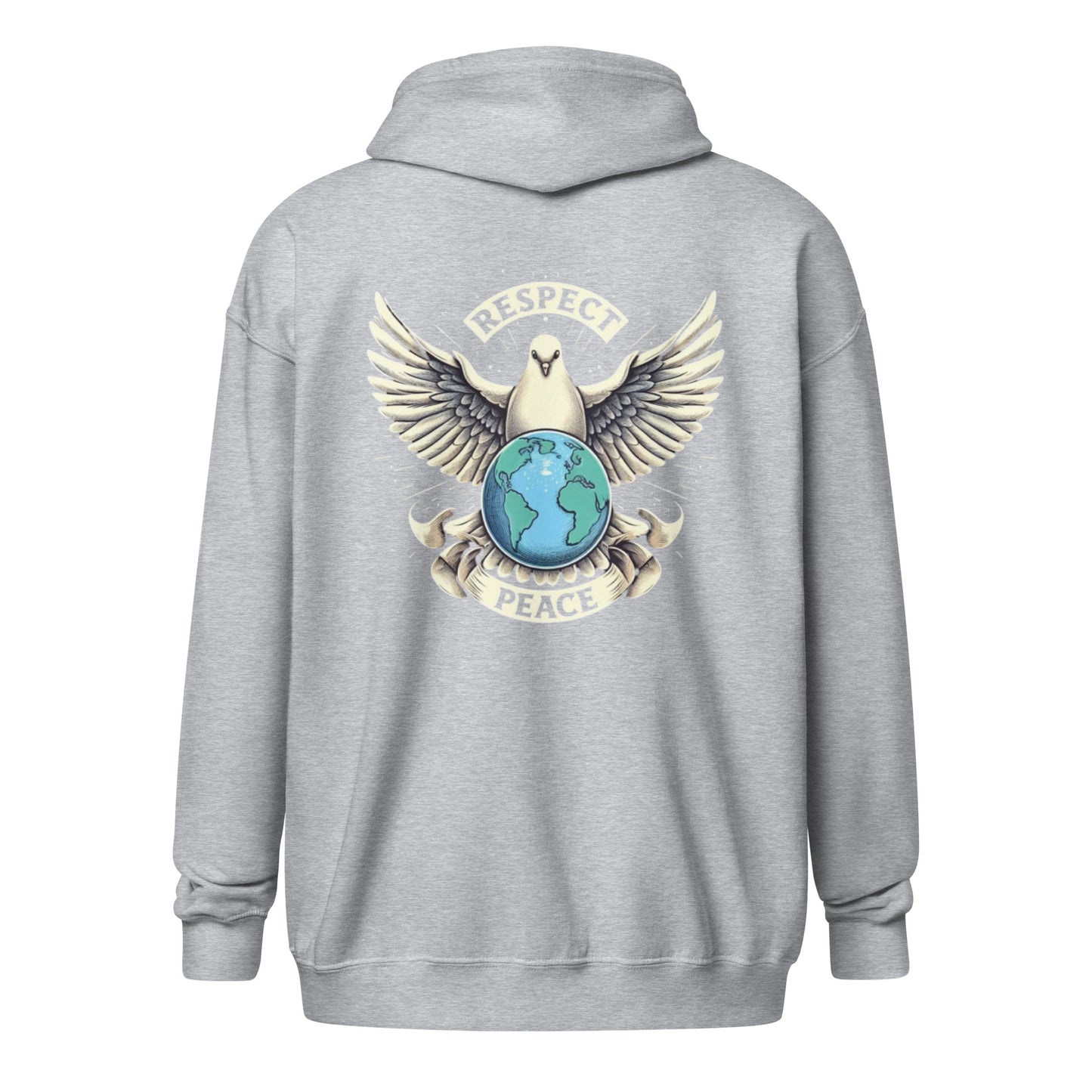 Unisex heavy blend zip hoodie