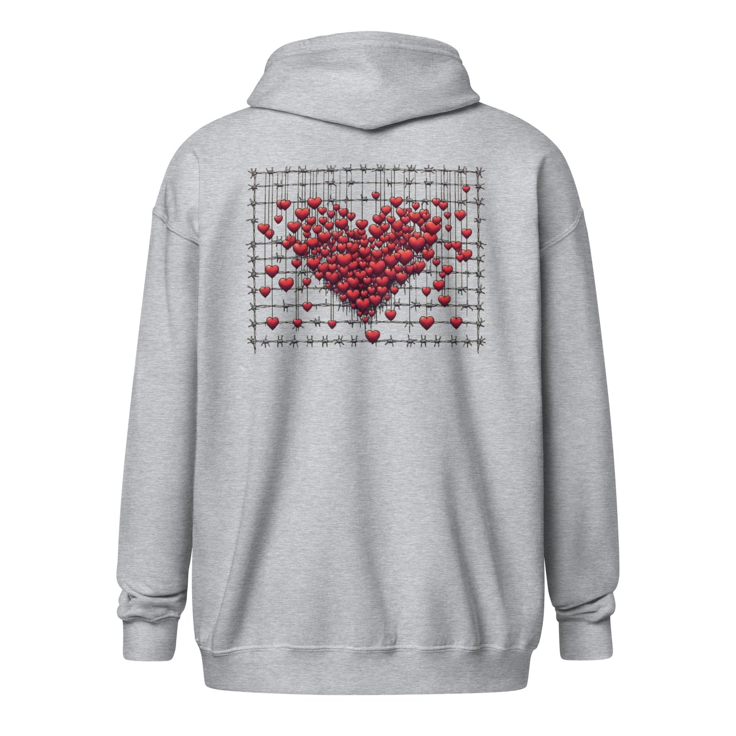 Unisex heavy blend zip hoodie