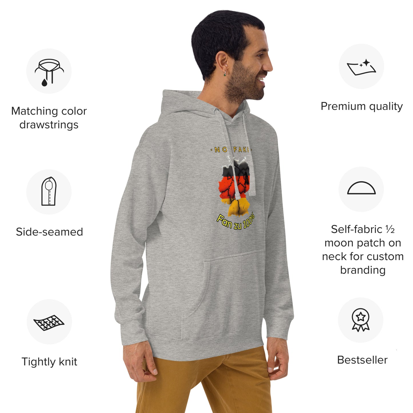 Unisex-Kapuzenpullover