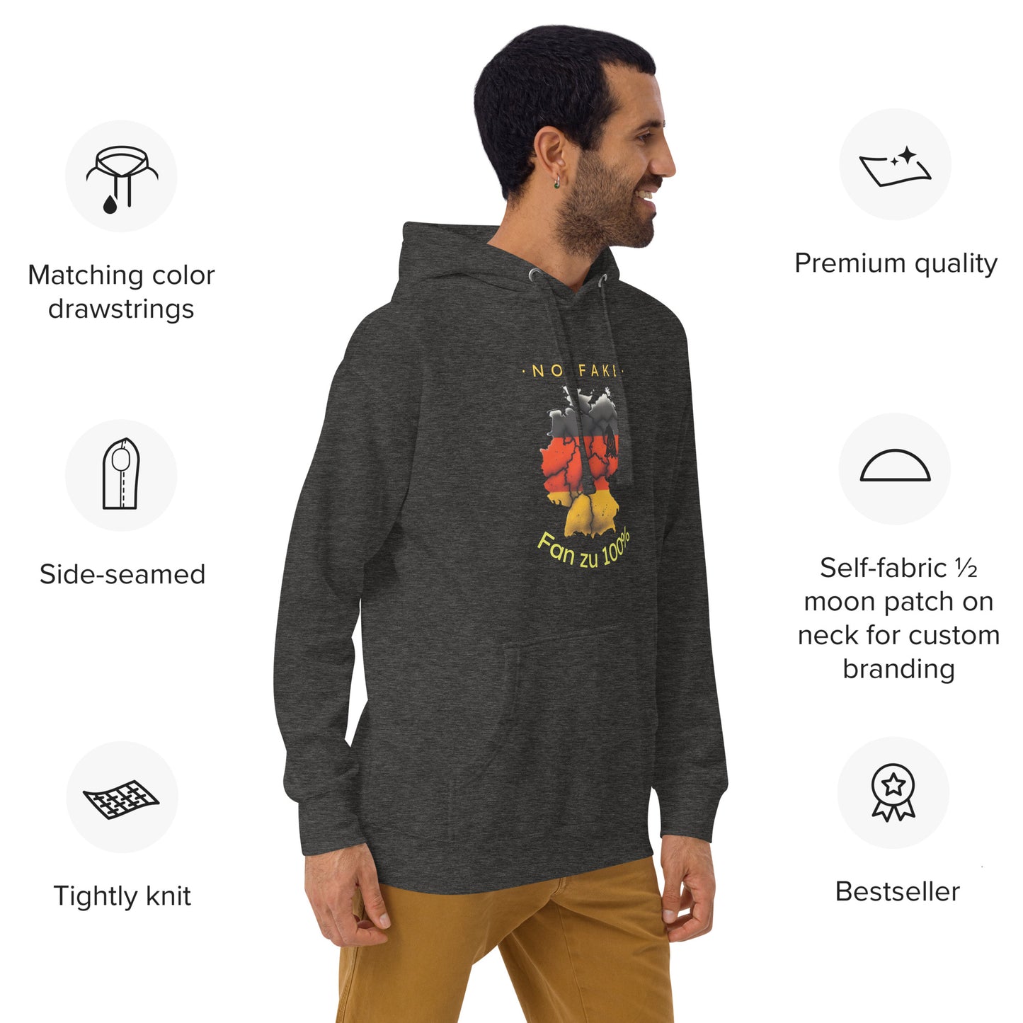 Unisex-Kapuzenpullover