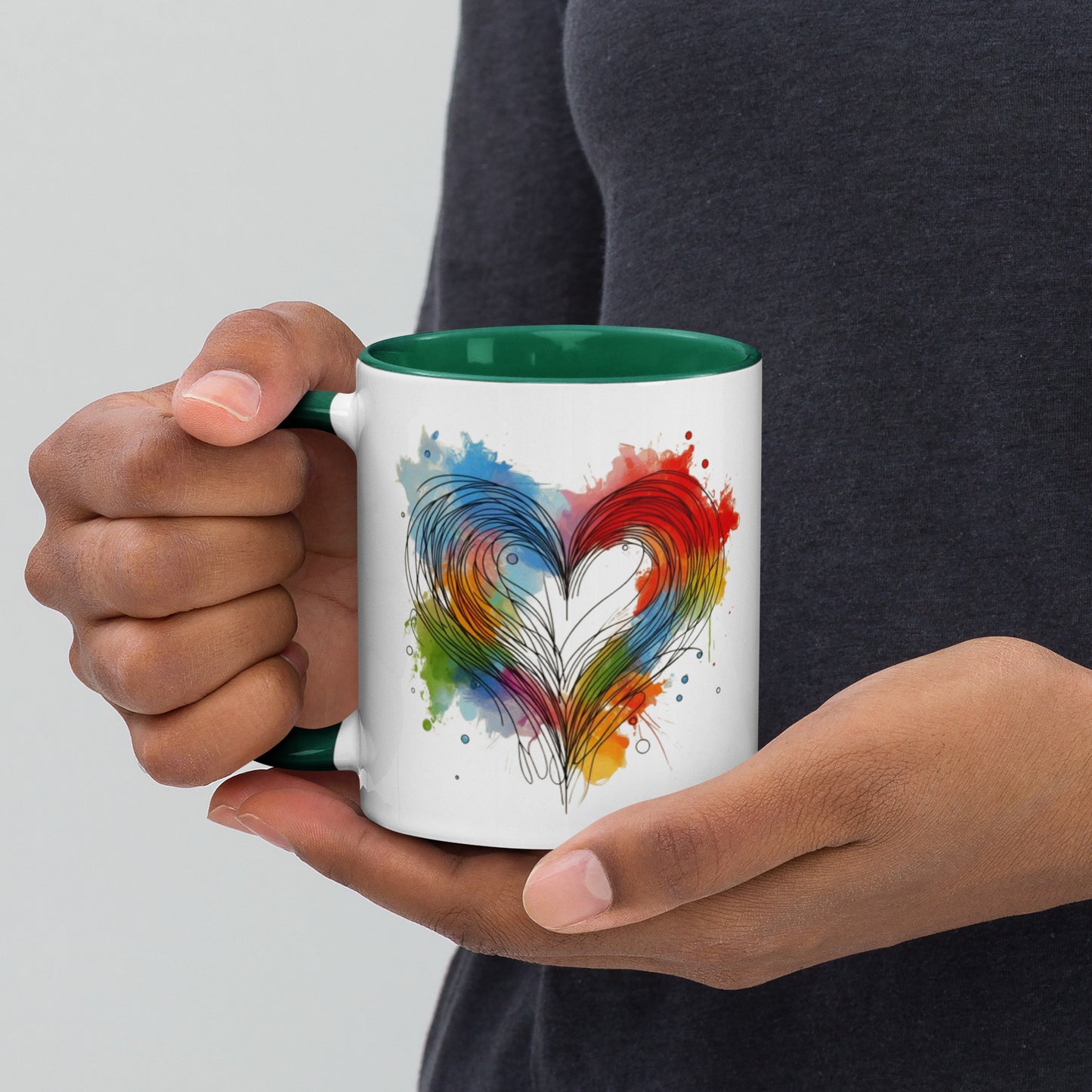 Mug with Color Inside
