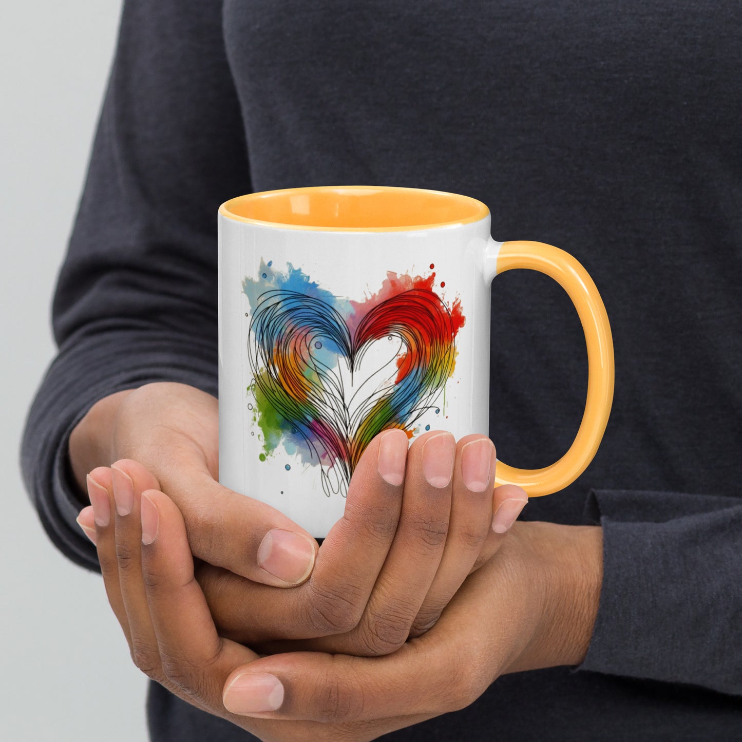 Mug with Color Inside