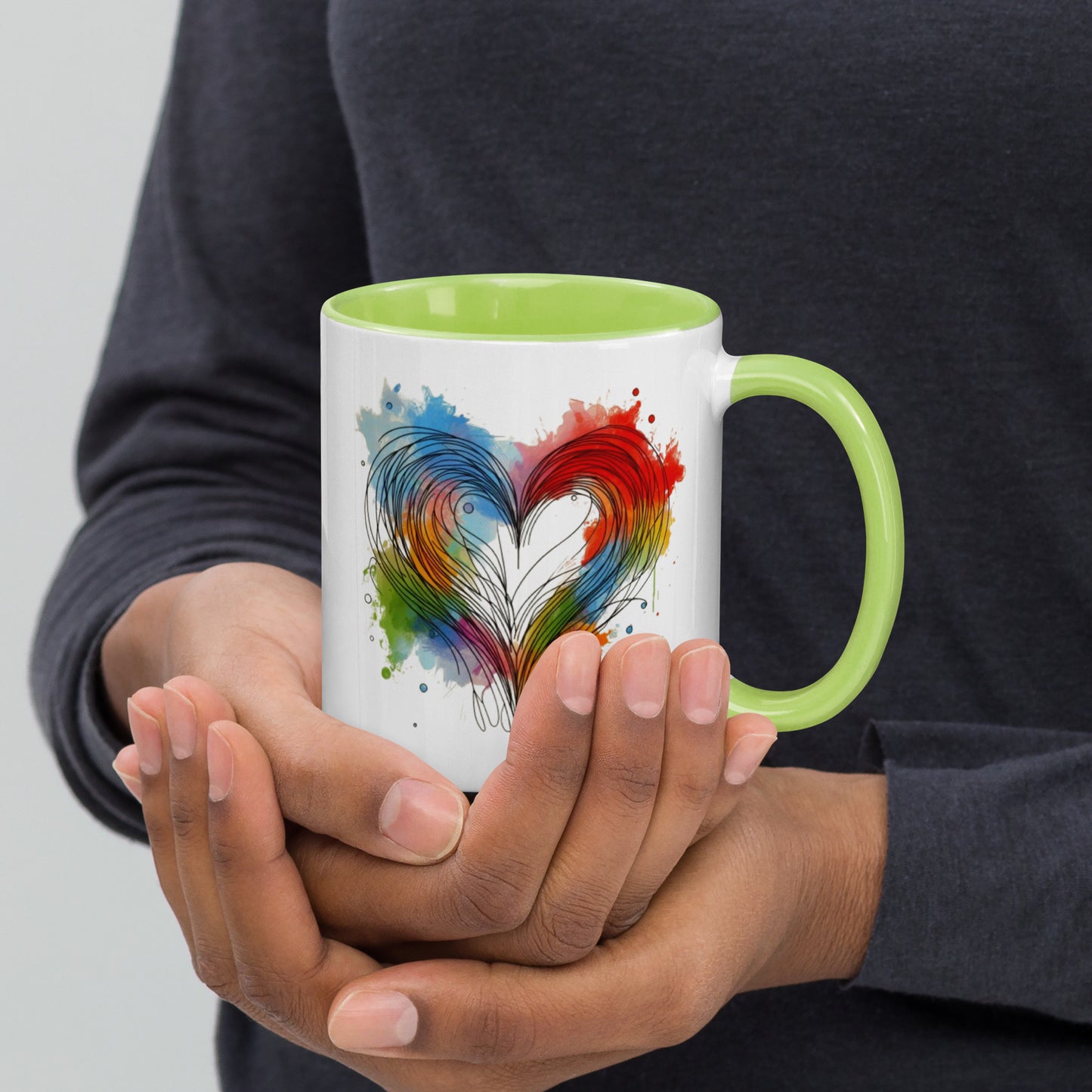 Mug with Color Inside