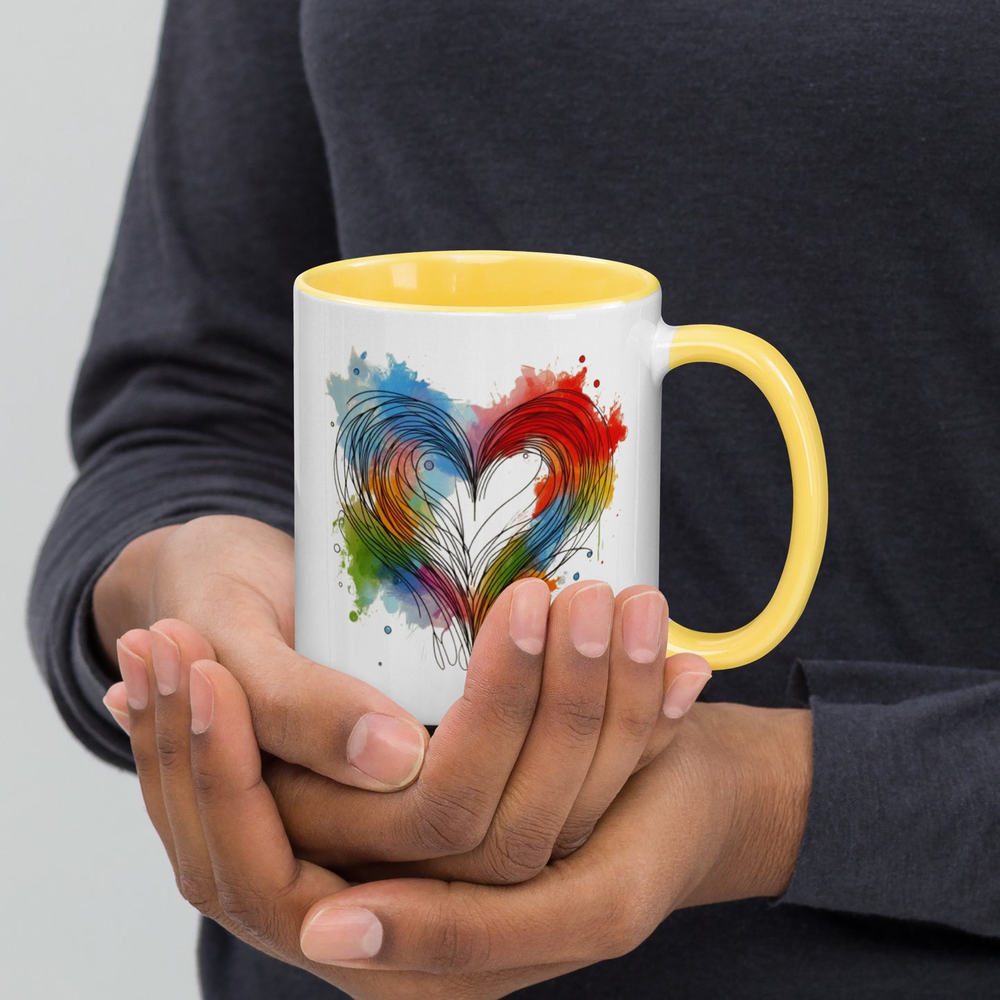 Mug with Color Inside