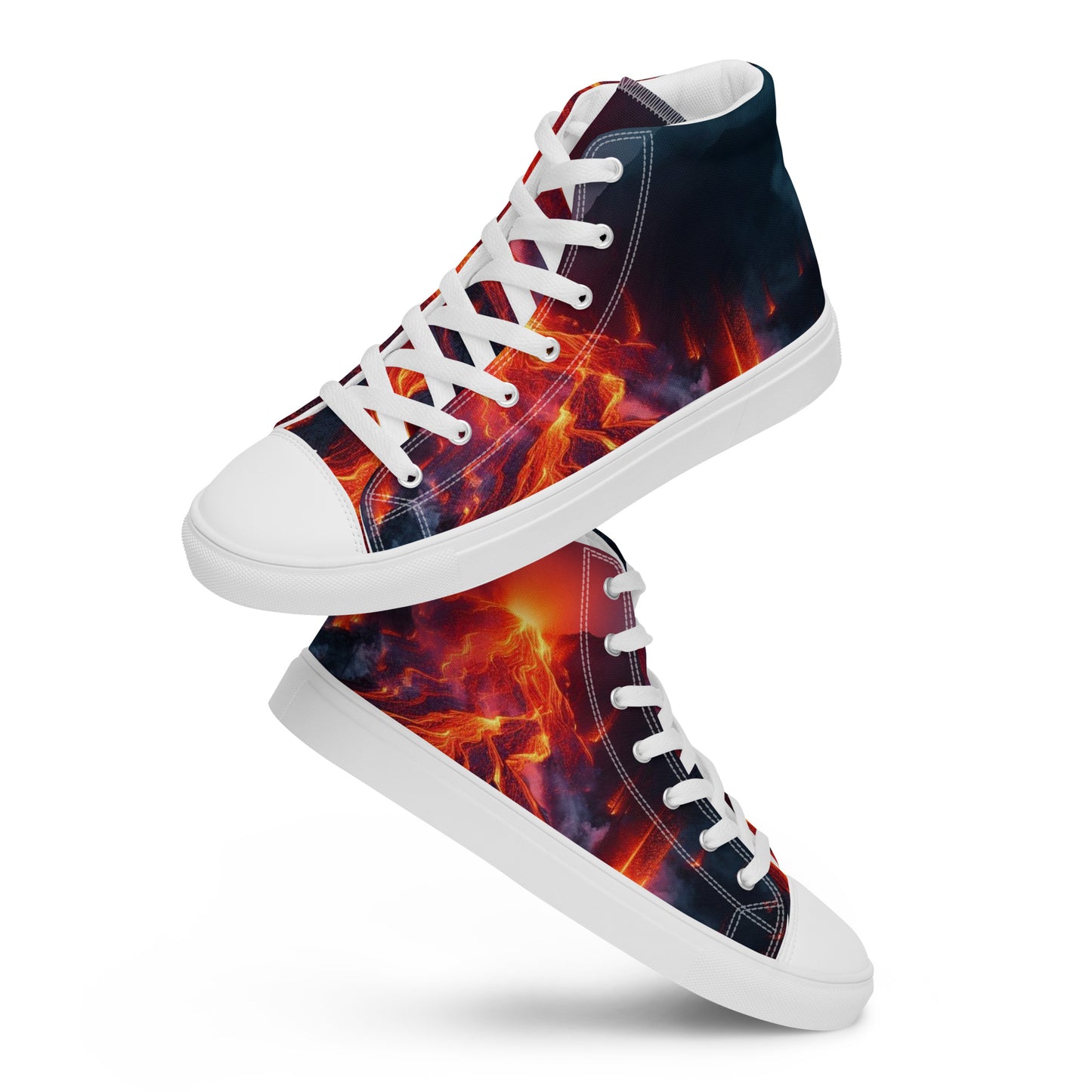 Women’s high top canvas shoes