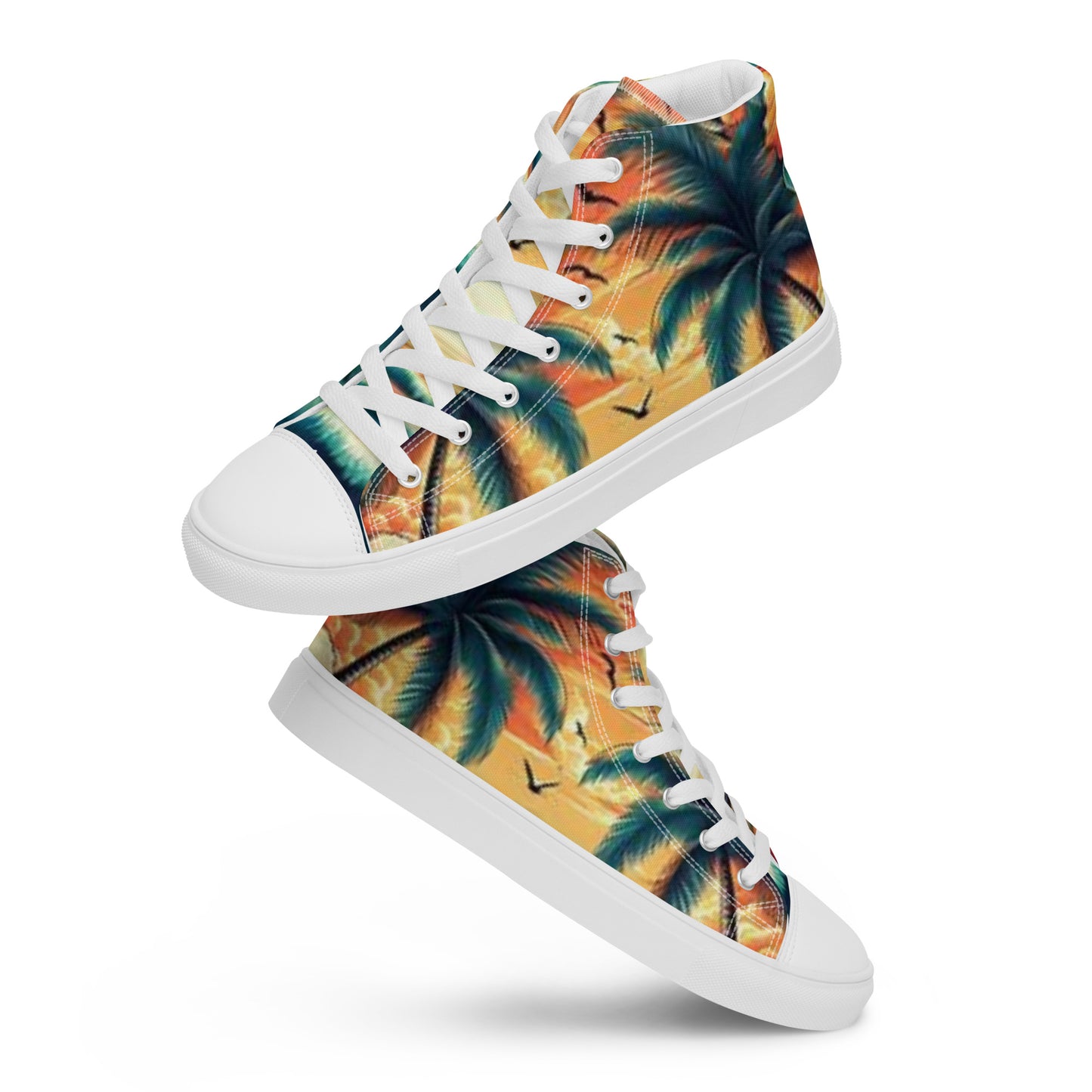Women’s high top canvas shoes