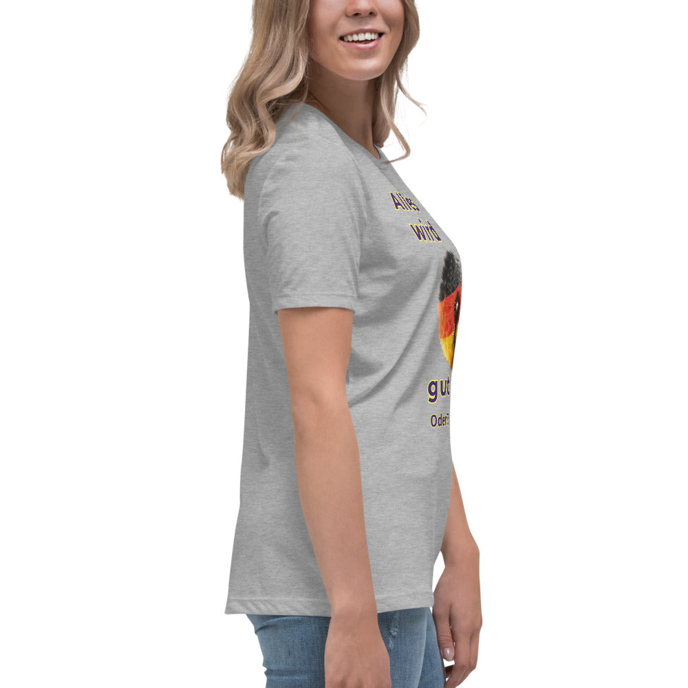 Lockeres Damen-T-Shirt mit Motiv BRD