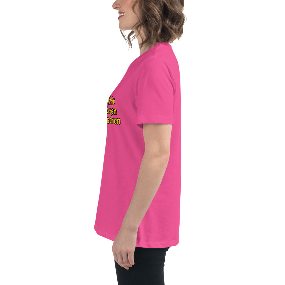 Women's Relaxed T-Shirt, Leben