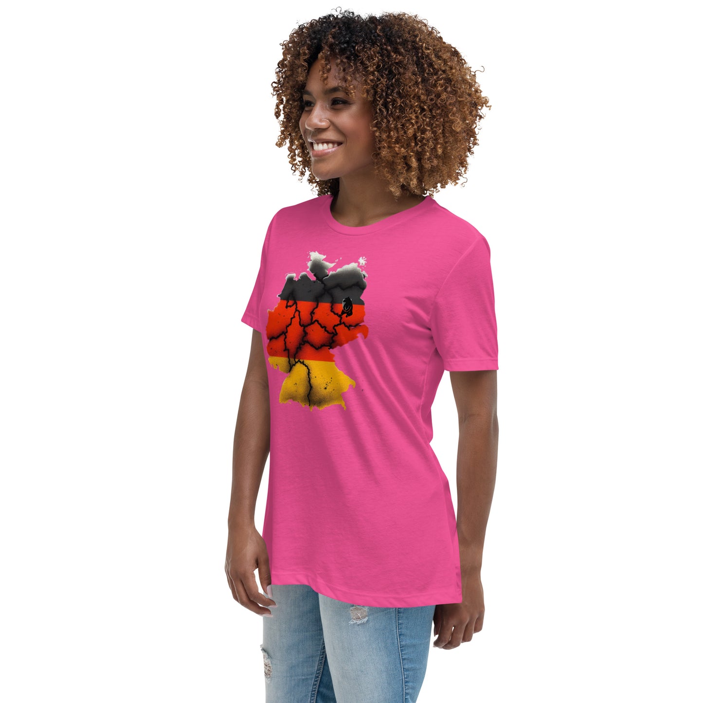 Lockeres Damen-T-Shirt