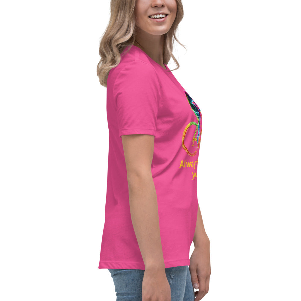 Lockeres Damen-T-Shirt