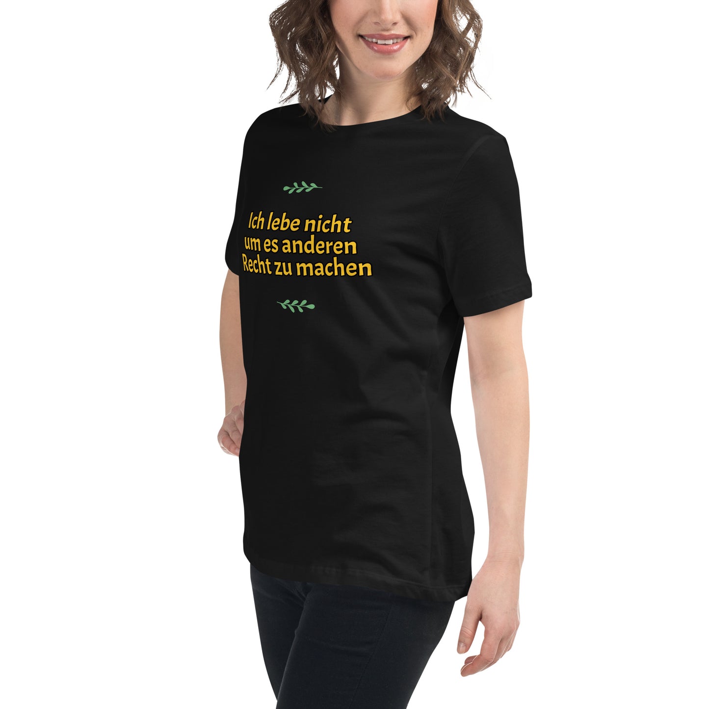 Women's Relaxed T-Shirt, Leben
