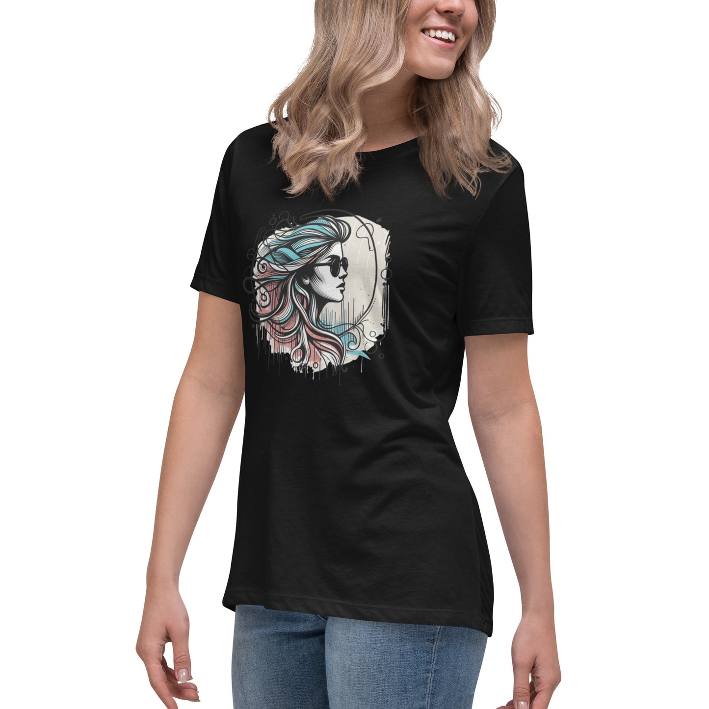 Women's Relaxed T-Shirt, Head