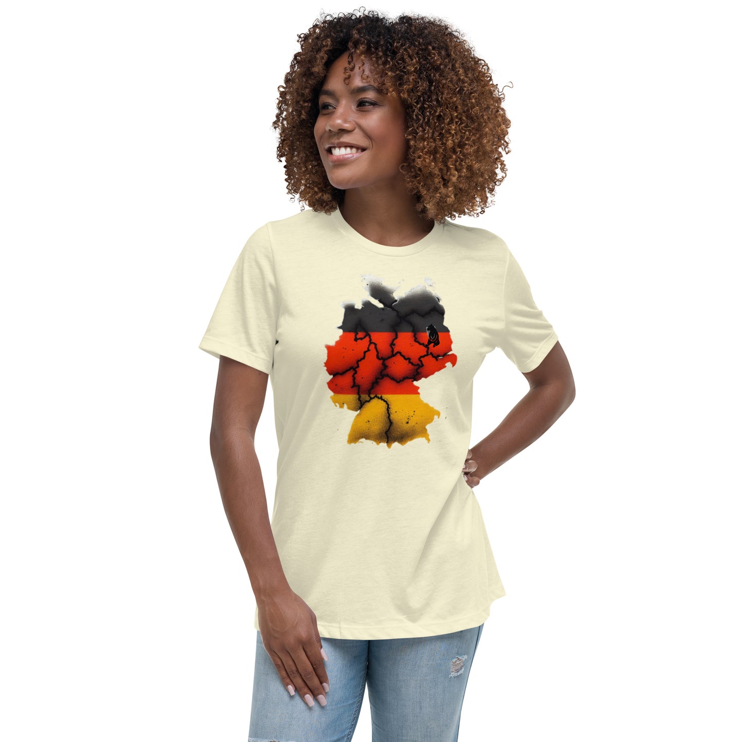 Lockeres Damen-T-Shirt