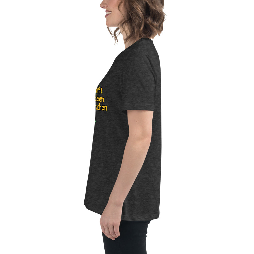 Women's Relaxed T-Shirt, Leben
