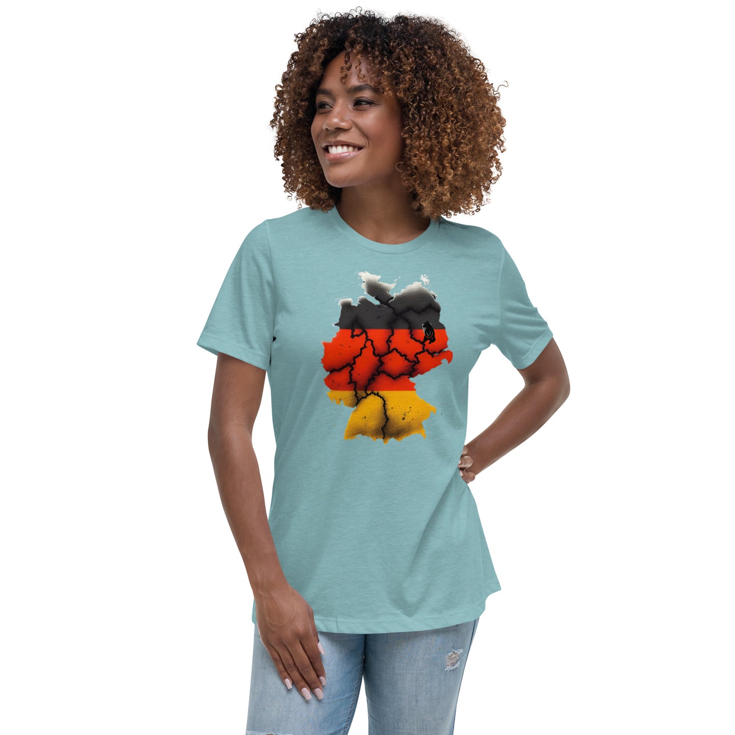 Lockeres Damen-T-Shirt