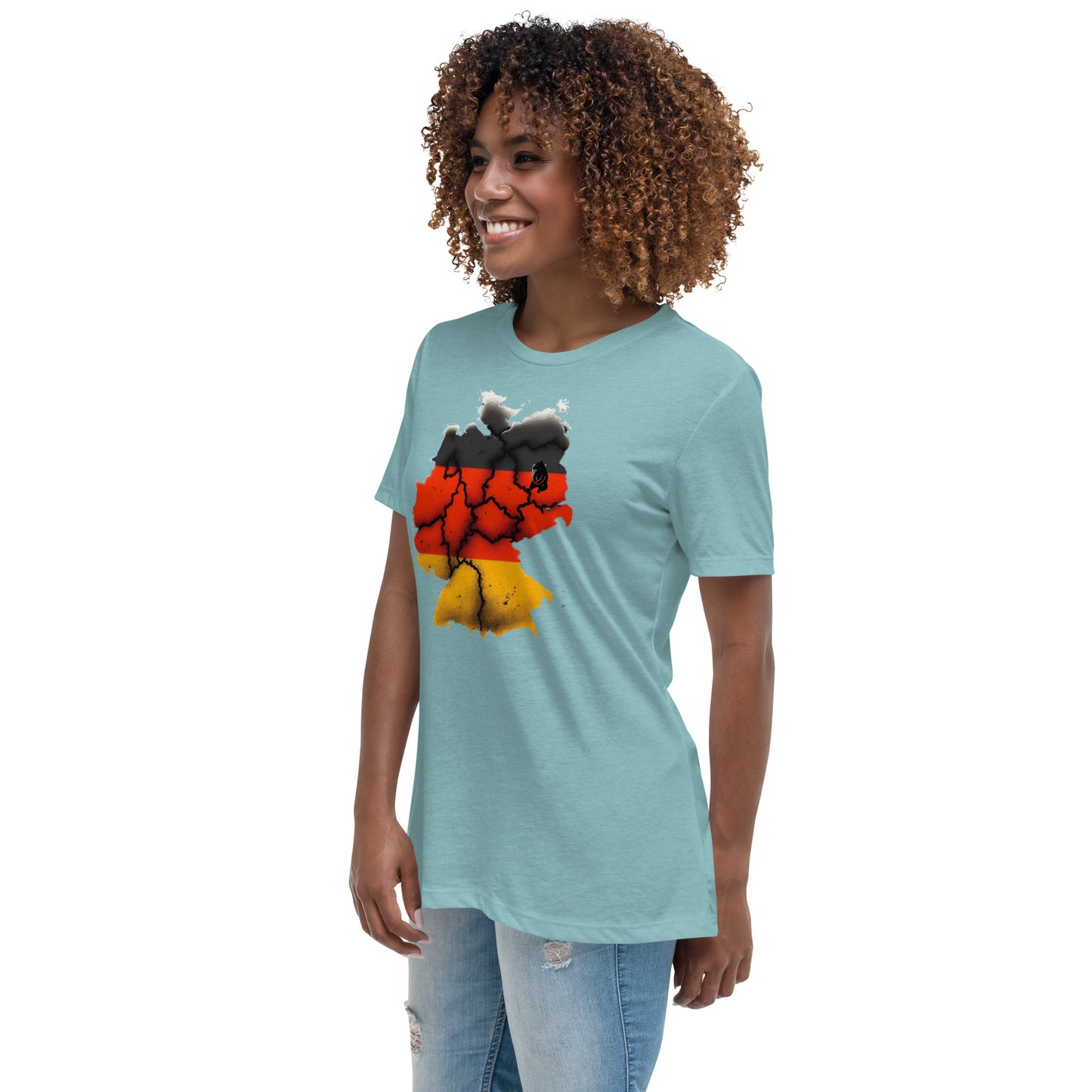 Lockeres Damen-T-Shirt