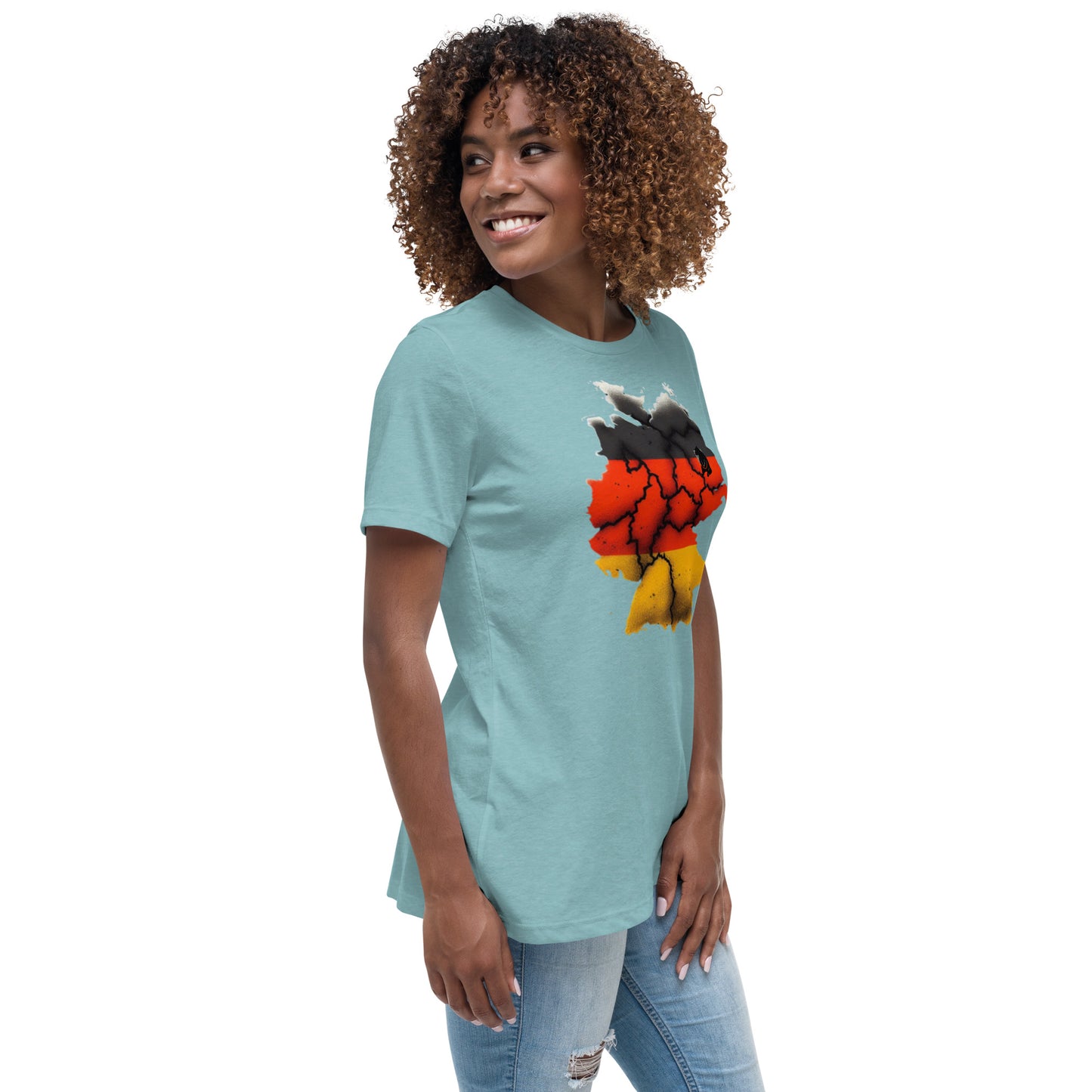 Lockeres Damen-T-Shirt