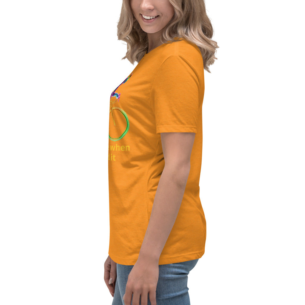 Lockeres Damen-T-Shirt