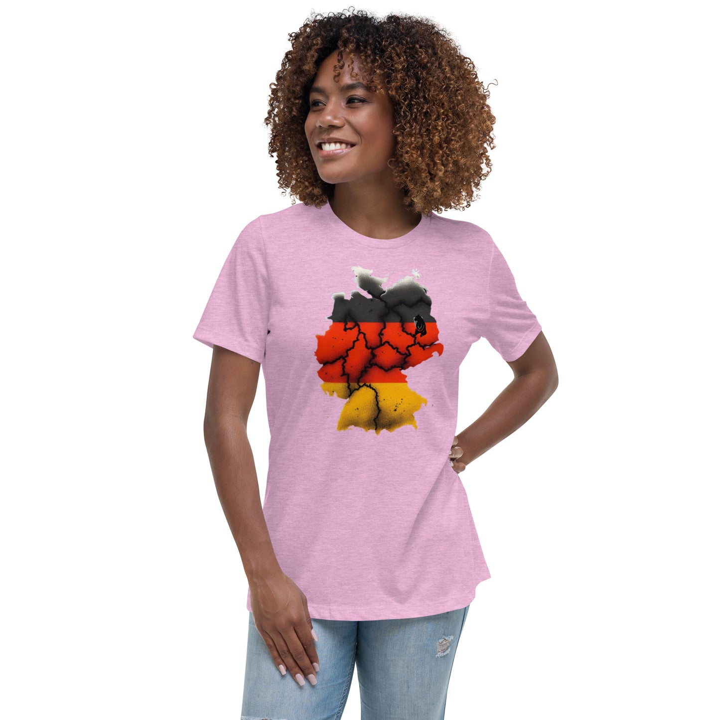 Lockeres Damen-T-Shirt