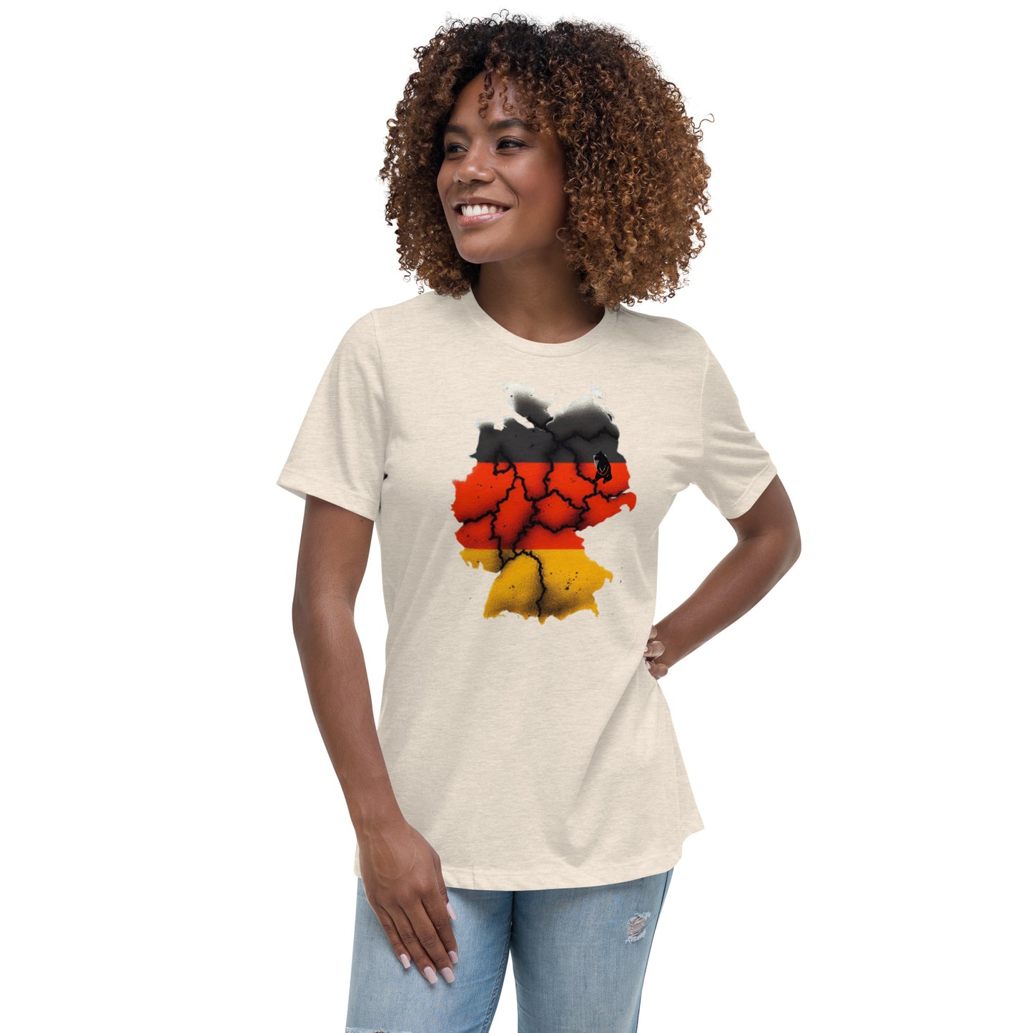 Lockeres Damen-T-Shirt