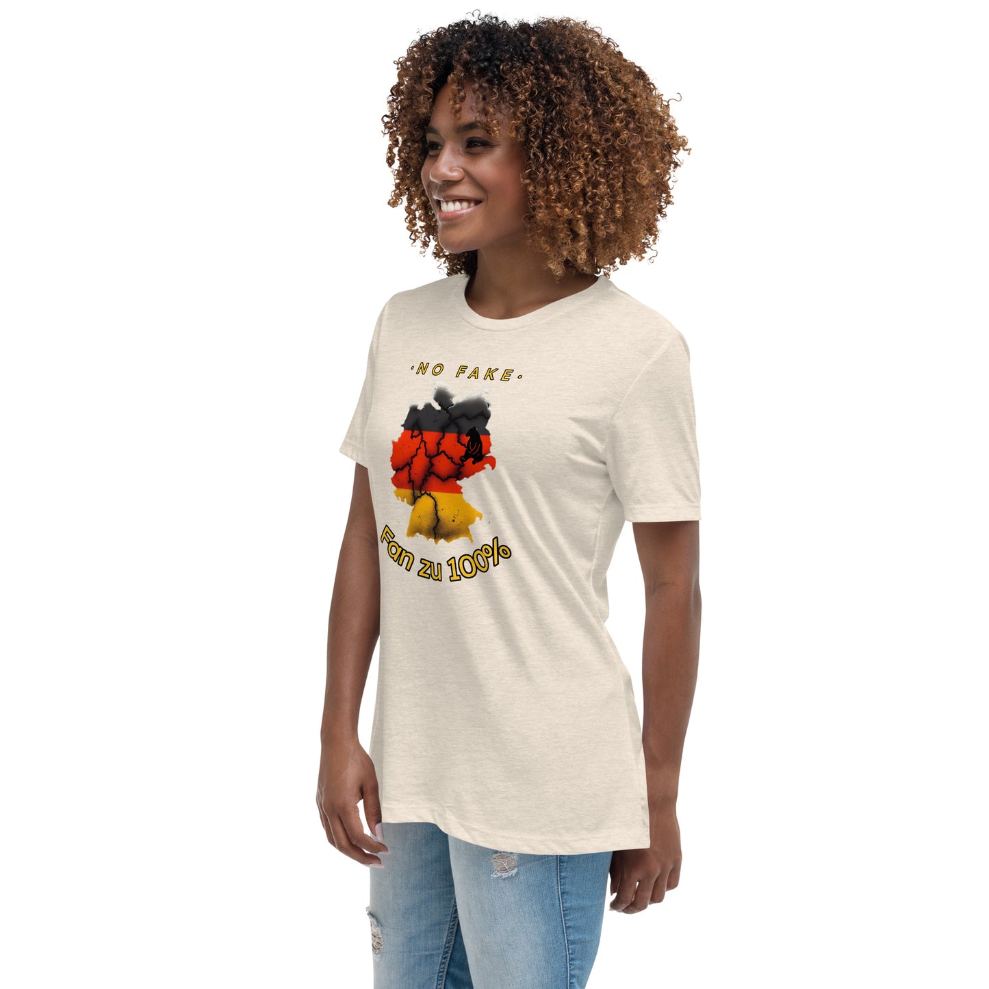 Lockeres Damen-T-Shirt