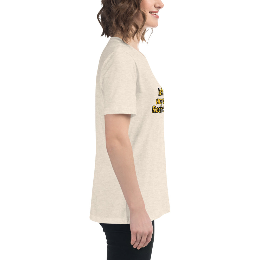 Women's Relaxed T-Shirt, Leben