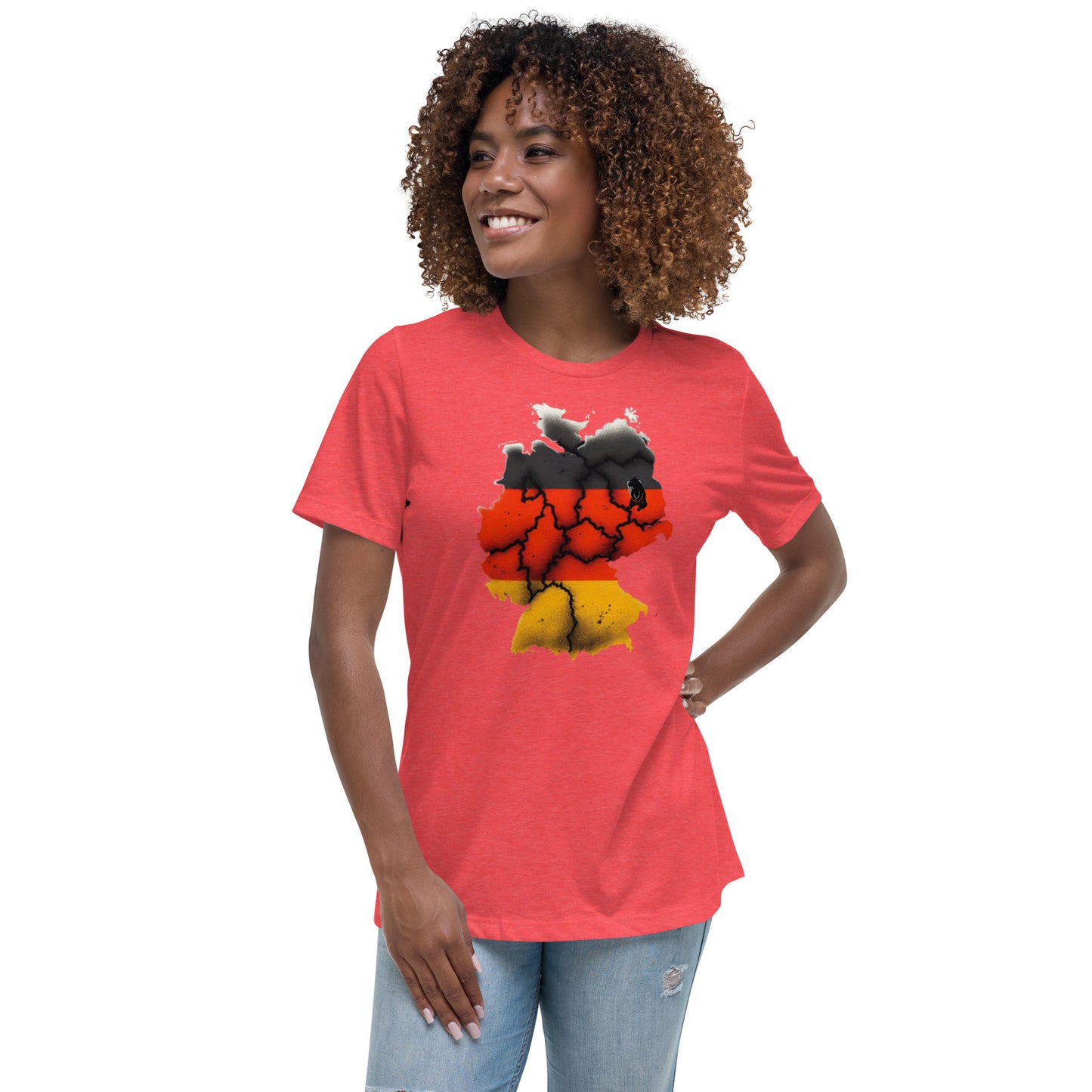 Lockeres Damen-T-Shirt