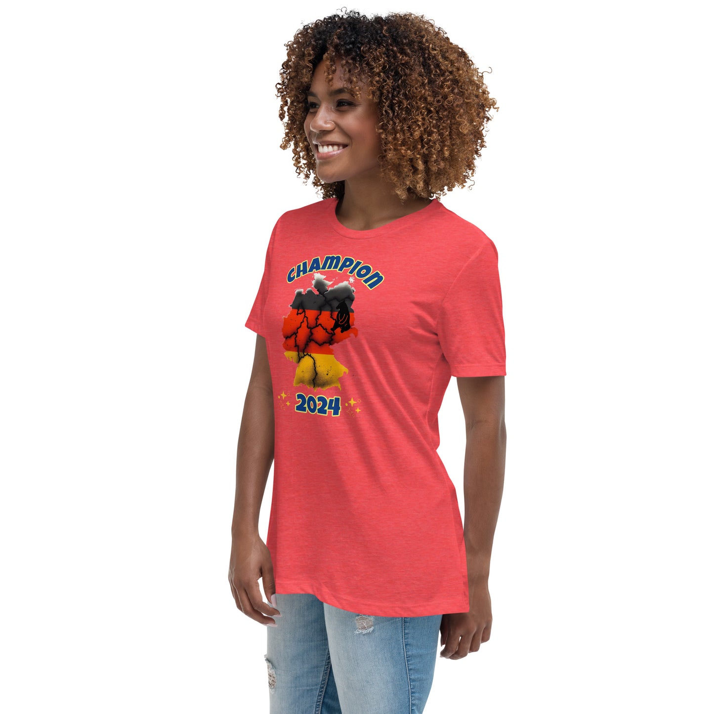 Lockeres Damen-T-Shirt