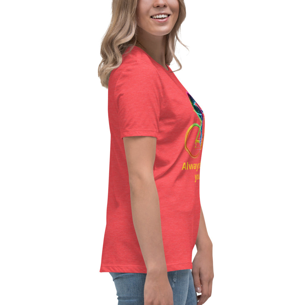 Lockeres Damen-T-Shirt
