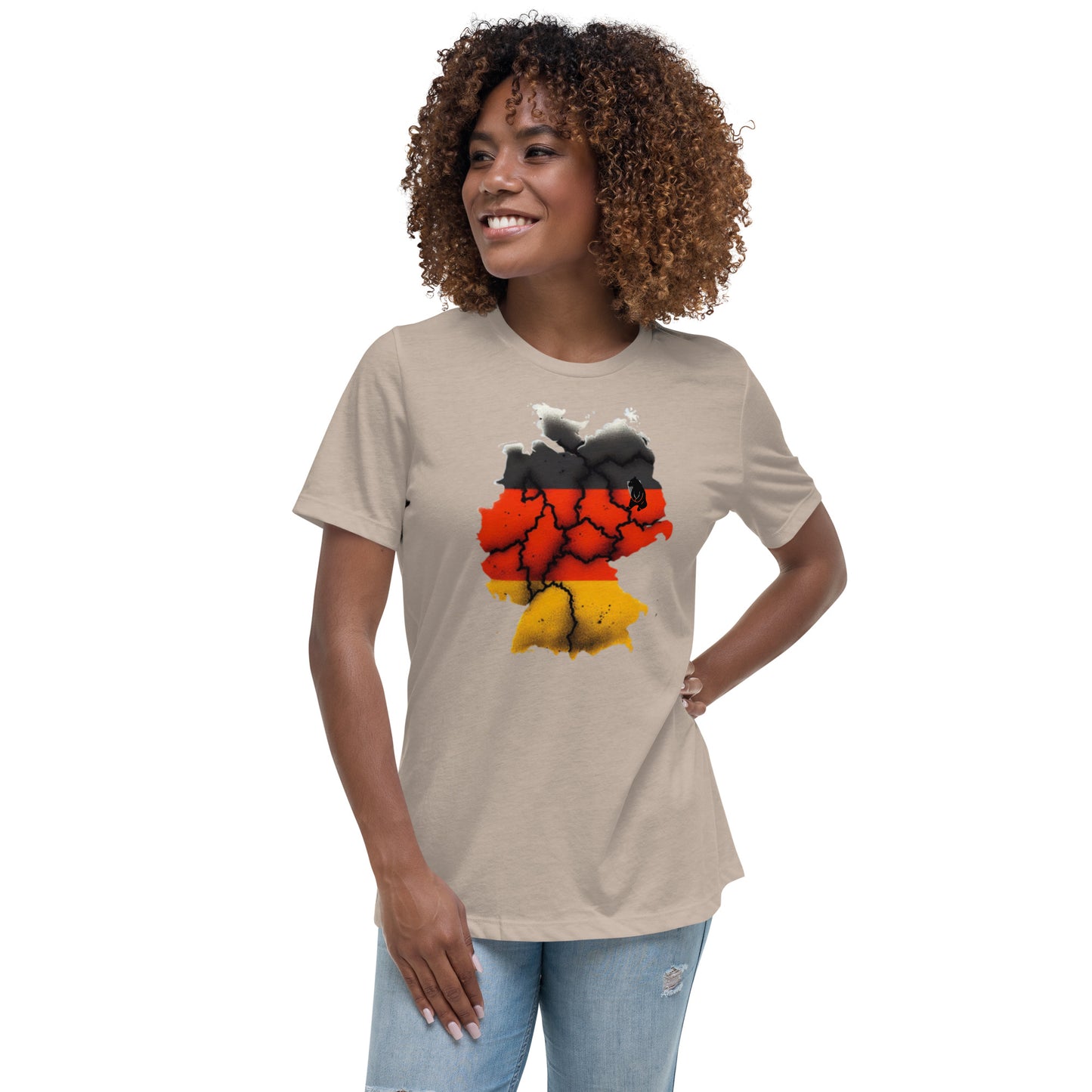 Lockeres Damen-T-Shirt