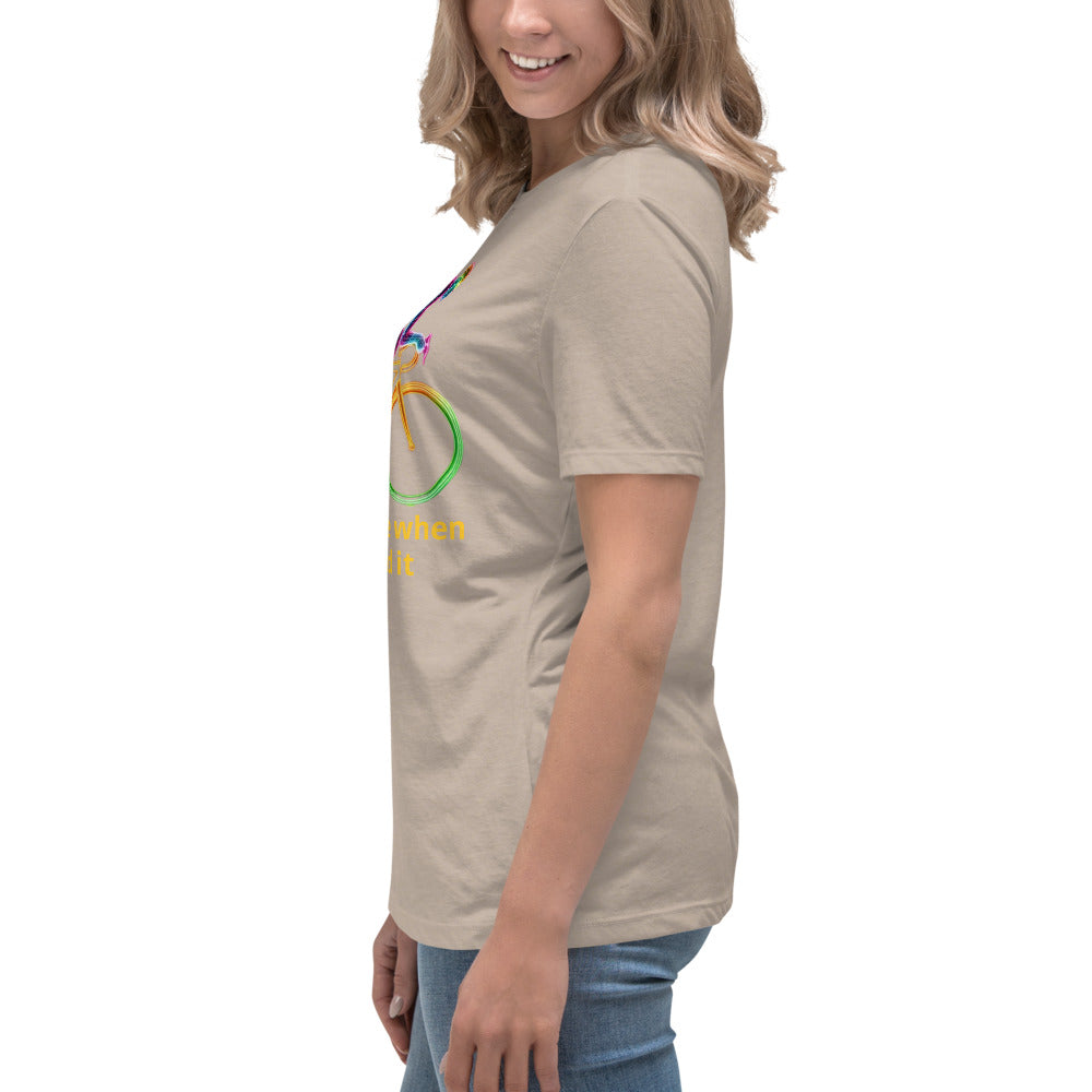 Lockeres Damen-T-Shirt