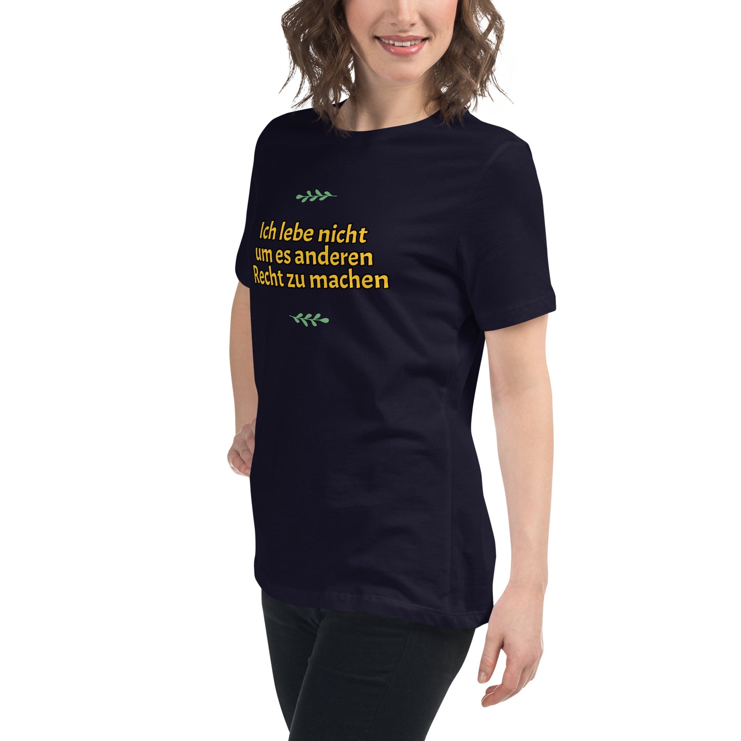 Women's Relaxed T-Shirt, Leben