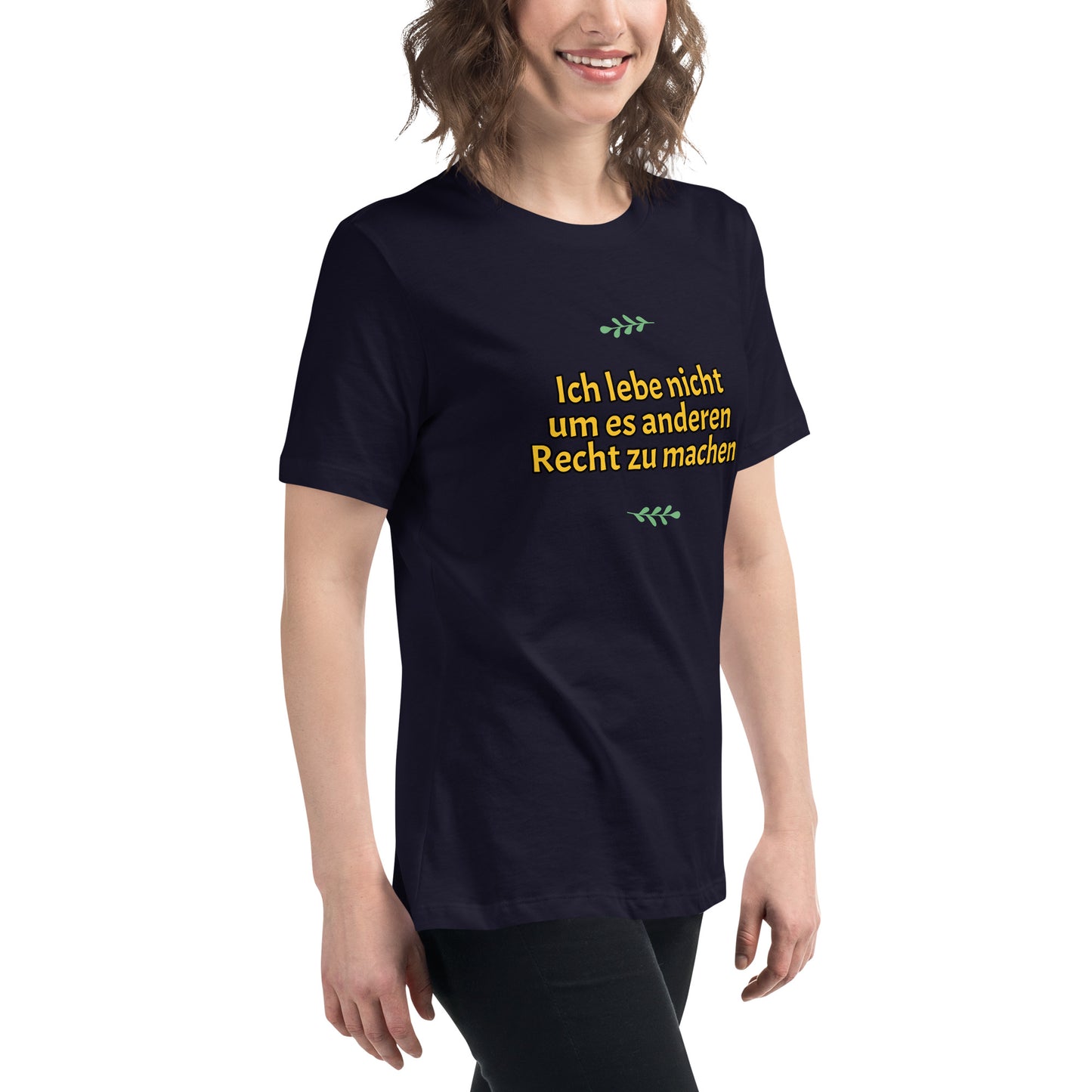 Women's Relaxed T-Shirt, Leben