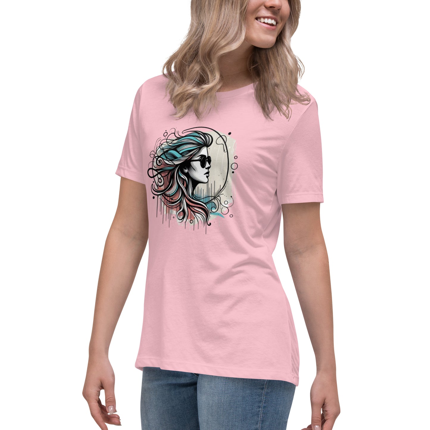 Women's Relaxed T-Shirt, Head