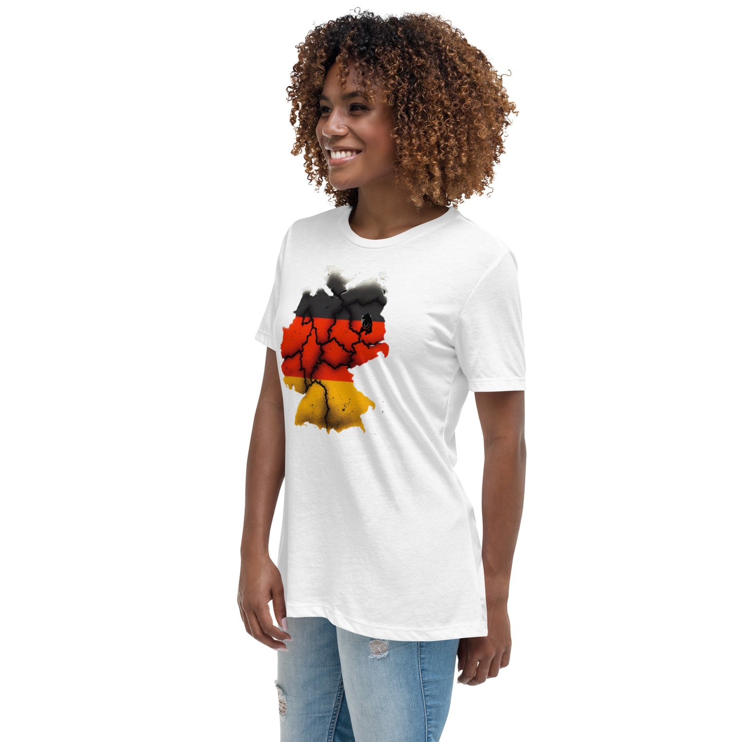 Lockeres Damen-T-Shirt
