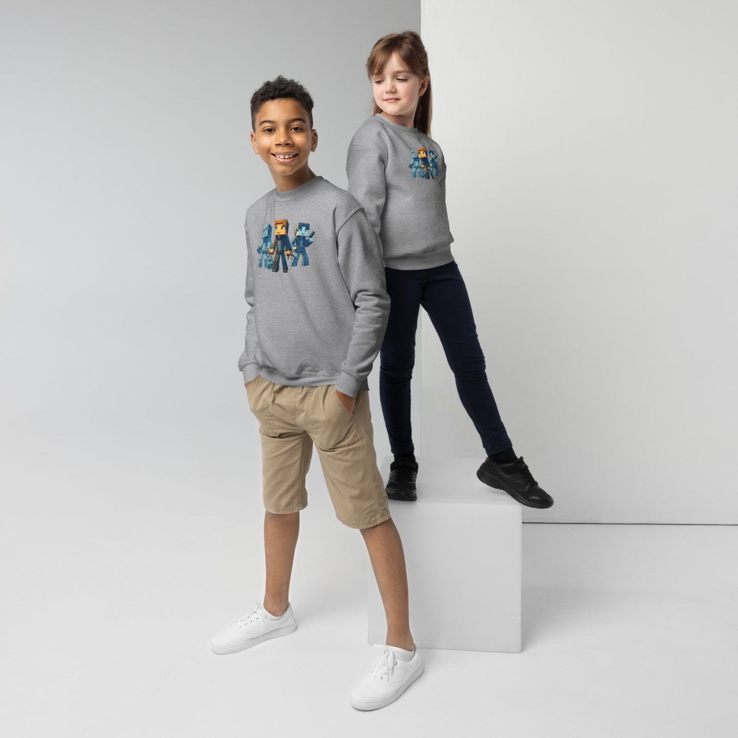 Youth crewneck sweatshirt